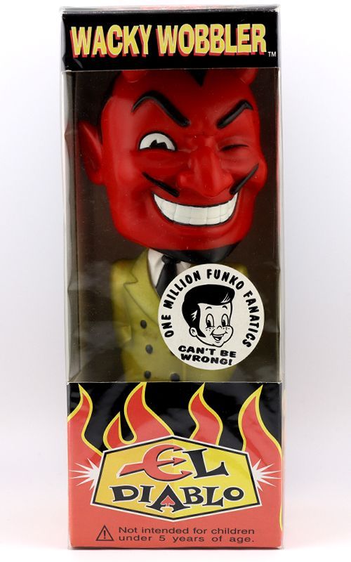 Funko Wacky Wobbler El Diablo Gold Suit ファンコ社ワッキーワブラー