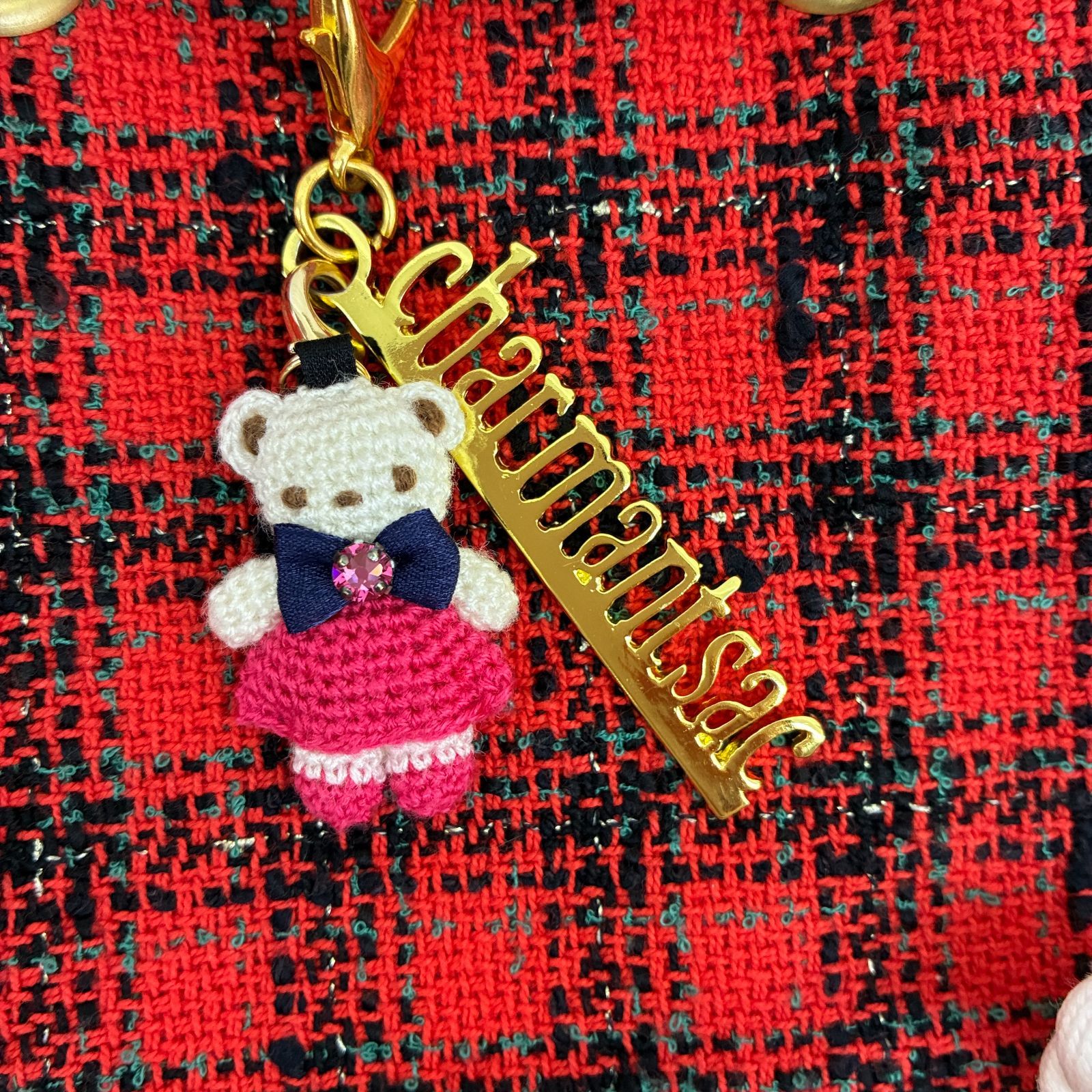 S1201Charmant Sac × familiar 巾着バッグ シャルマントサック