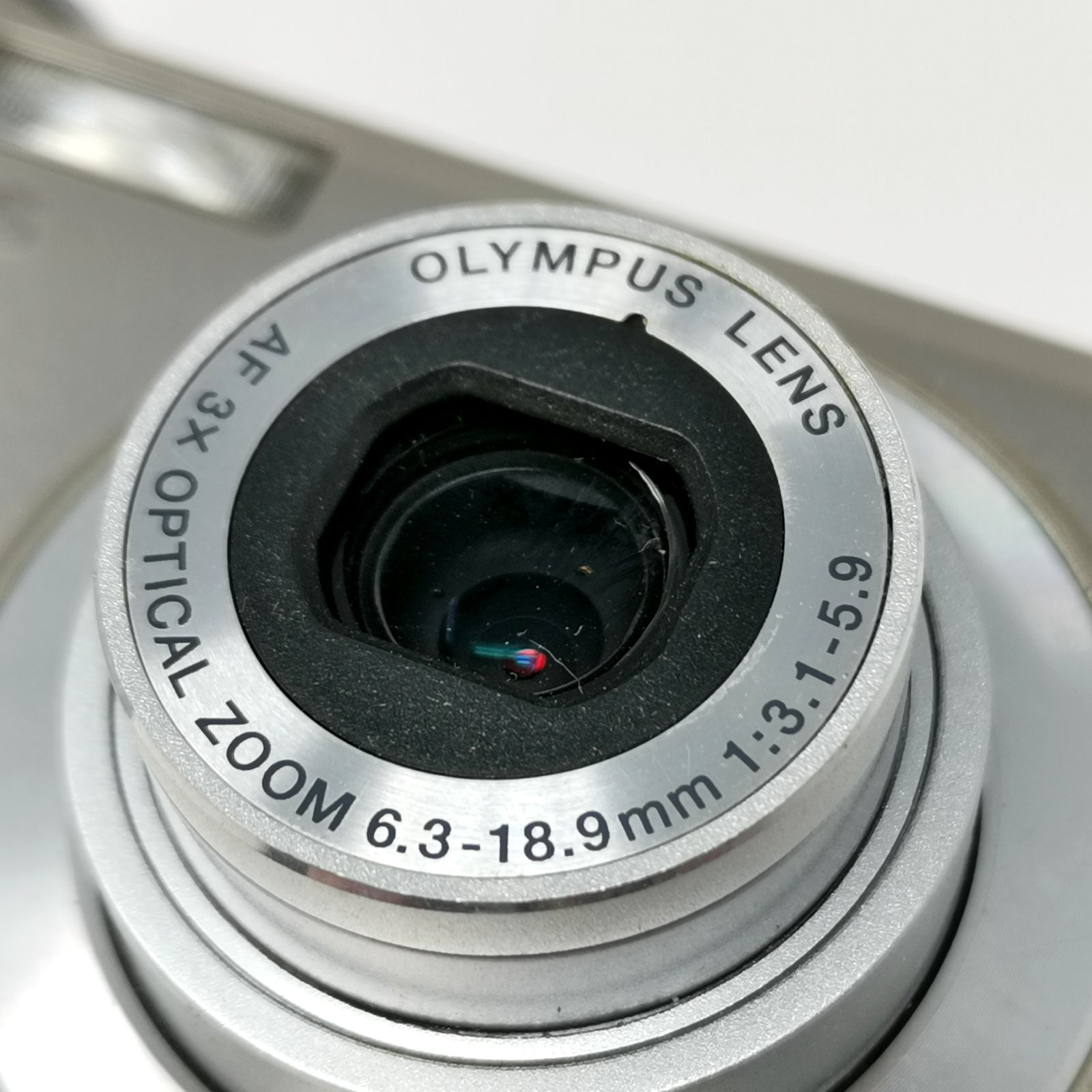 OLYMPUS FE-280 シルバー カメラ コンデジ SDカードなし 動作確認済み