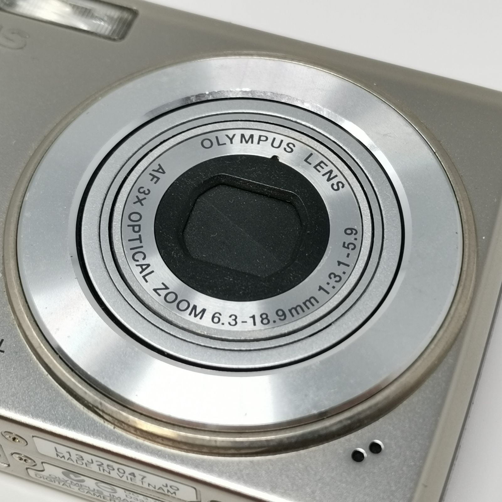 OLYMPUS FE-280 シルバー カメラ コンデジ SDカードなし 動作確認済み