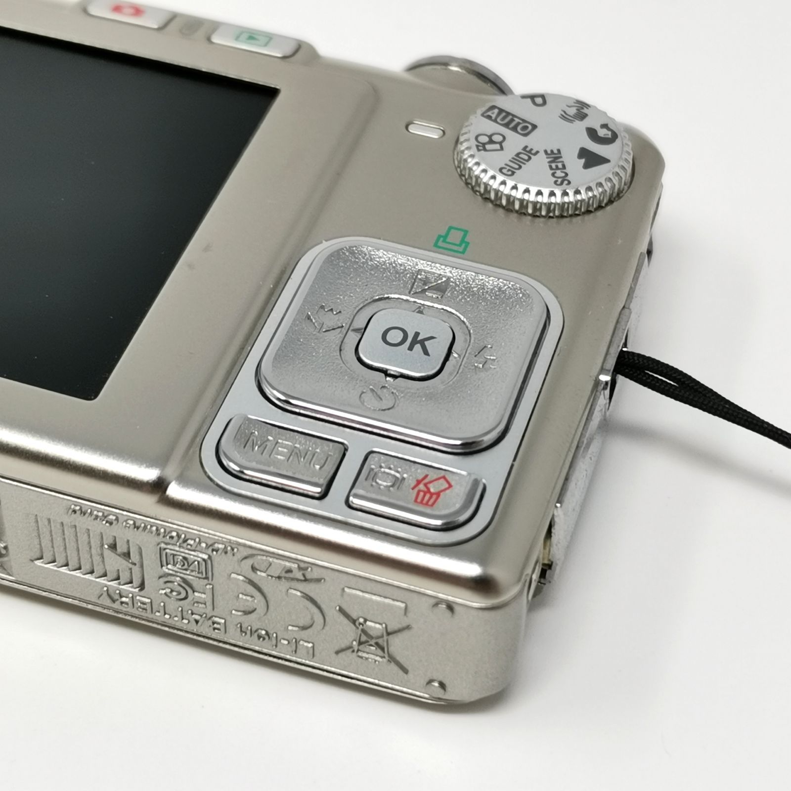 OLYMPUS FE-280 シルバー カメラ コンデジ SDカードなし 動作確認済み