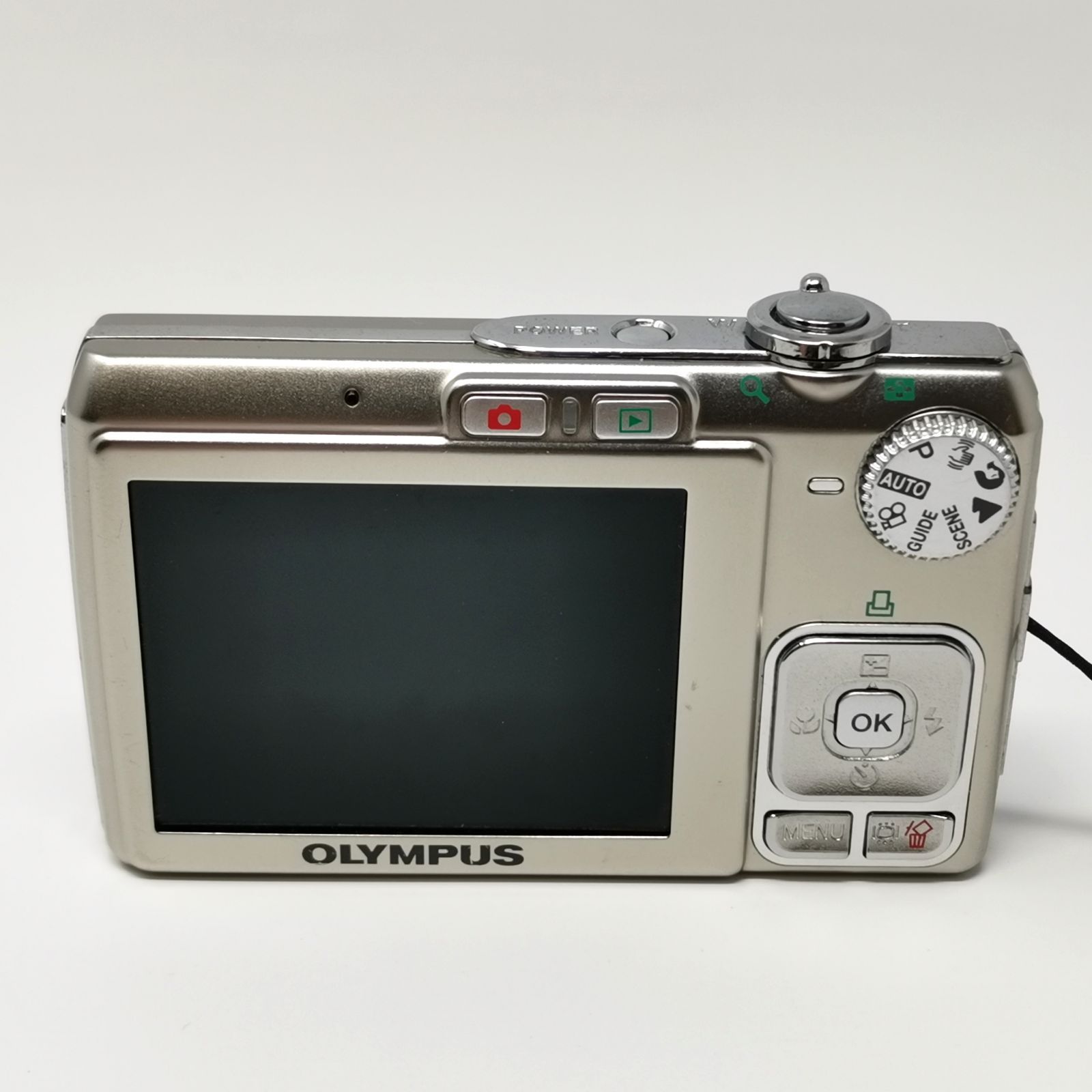 OLYMPUS FE-280 シルバー カメラ コンデジ SDカードなし 動作確認済み
