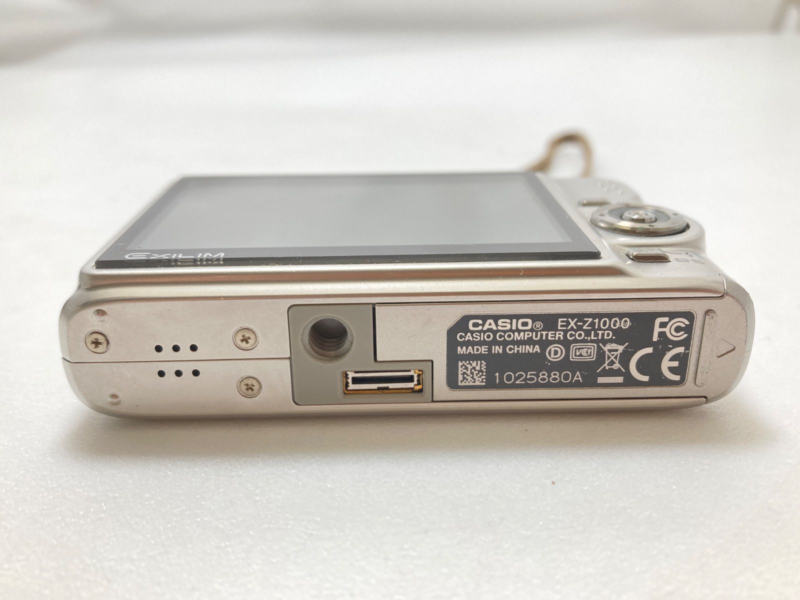 美品【動作済】CASIO カシオ EXILIM EX-Z1000 レトロコンデジ CASIO カシオ EXILIM EX-Z1000 デジタルカメラ - メルカリ