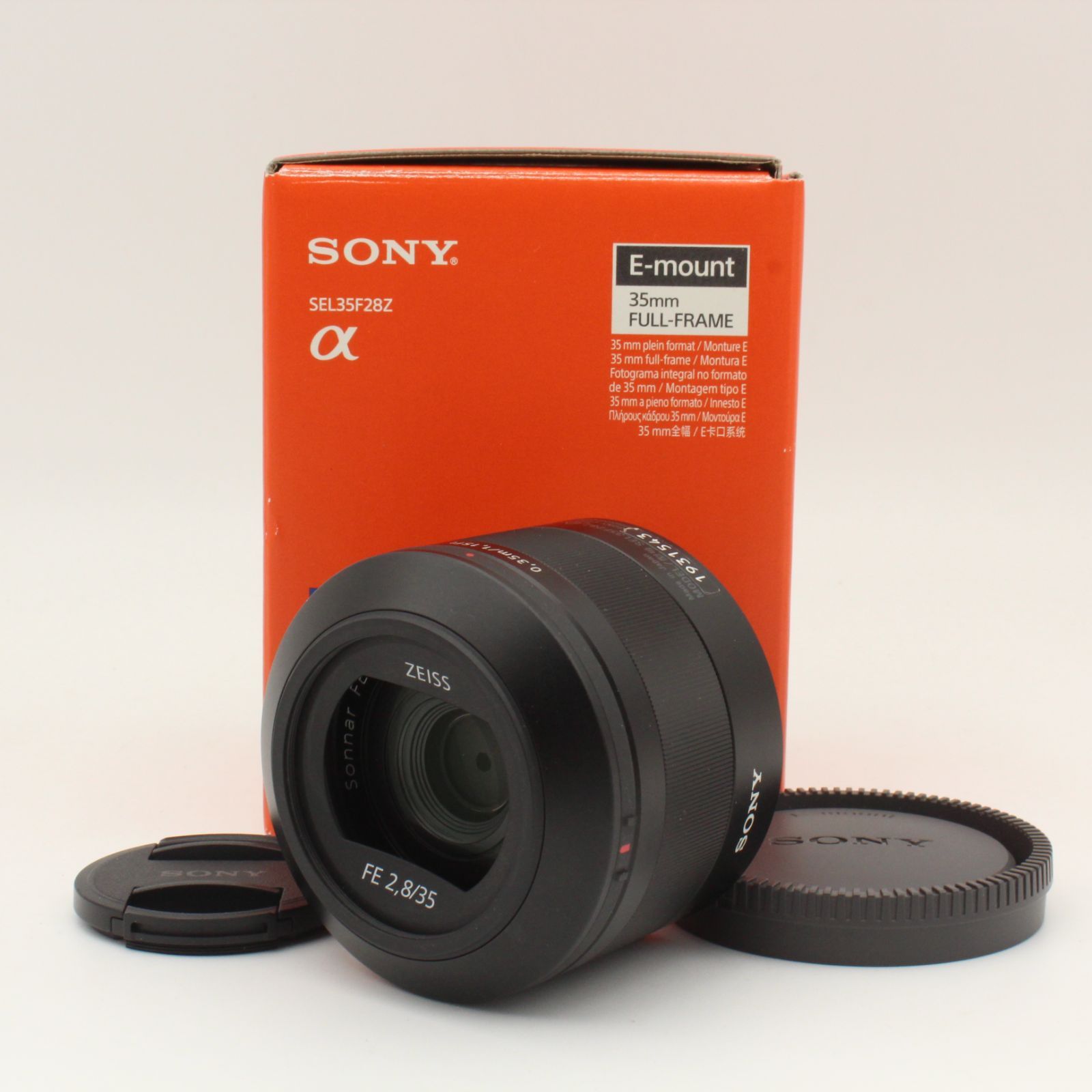 【新品級】SONY SEL35F28Z Sonnar T FE 35mm F2.8 ZA#0216