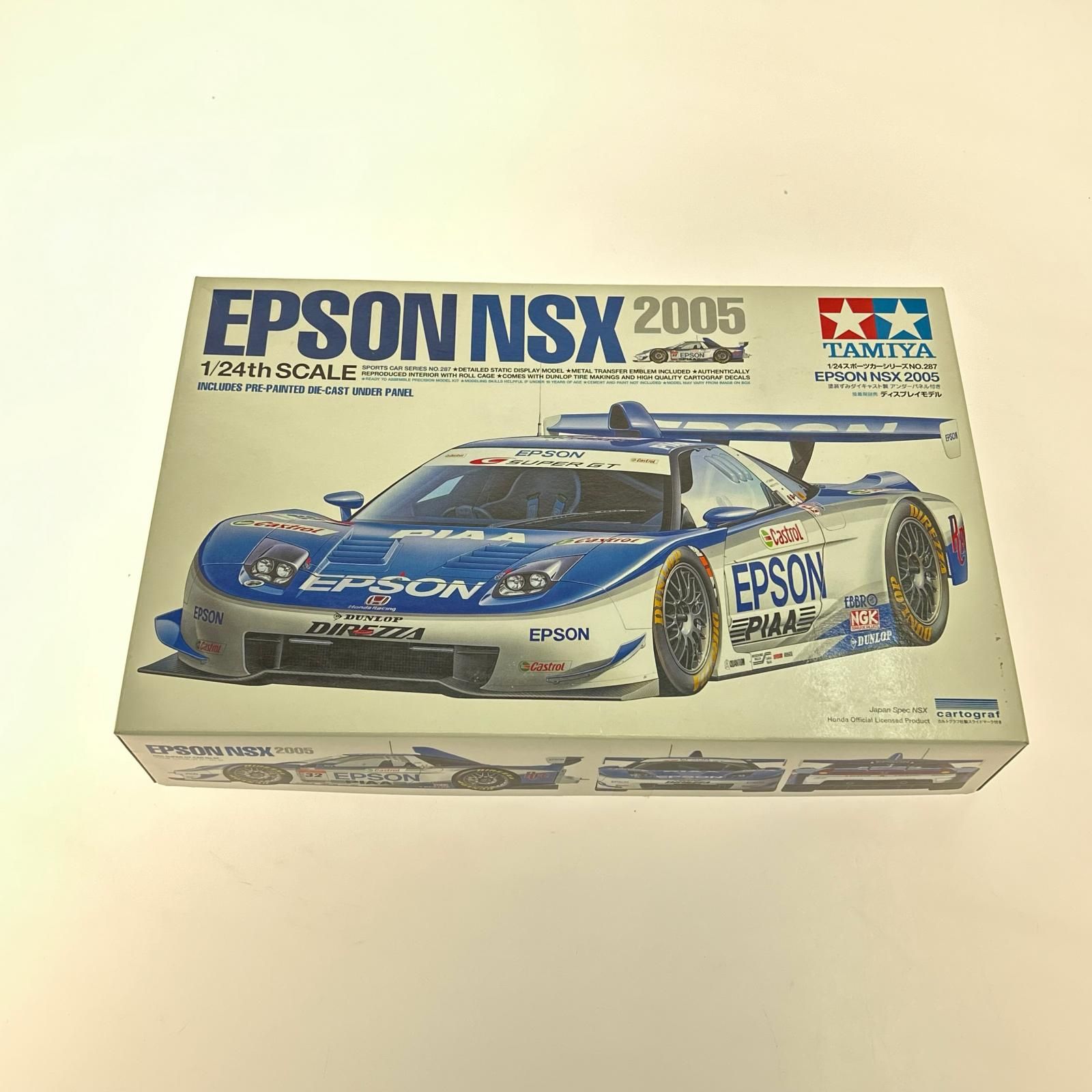 TAMIYA タミヤ 1/24 EPSON NSX 2005「スポーツカーシリーズ No.287