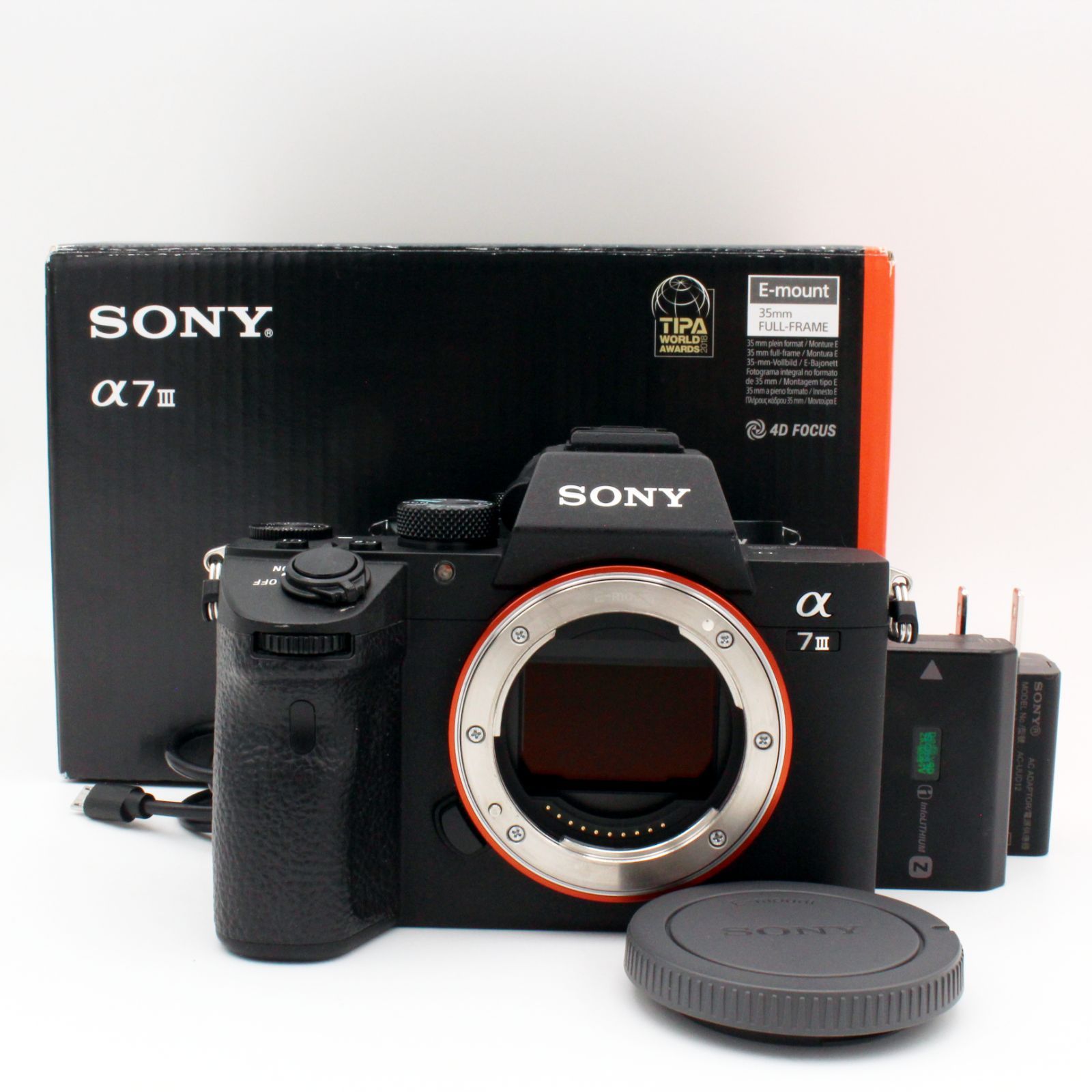 α7III ボディ ILCE-7M3 箱属品 【シャッター回数46,566】 わずかシャッター数2254枚【新品級】SONY α7III ボディ [ILCE-7M3]#d