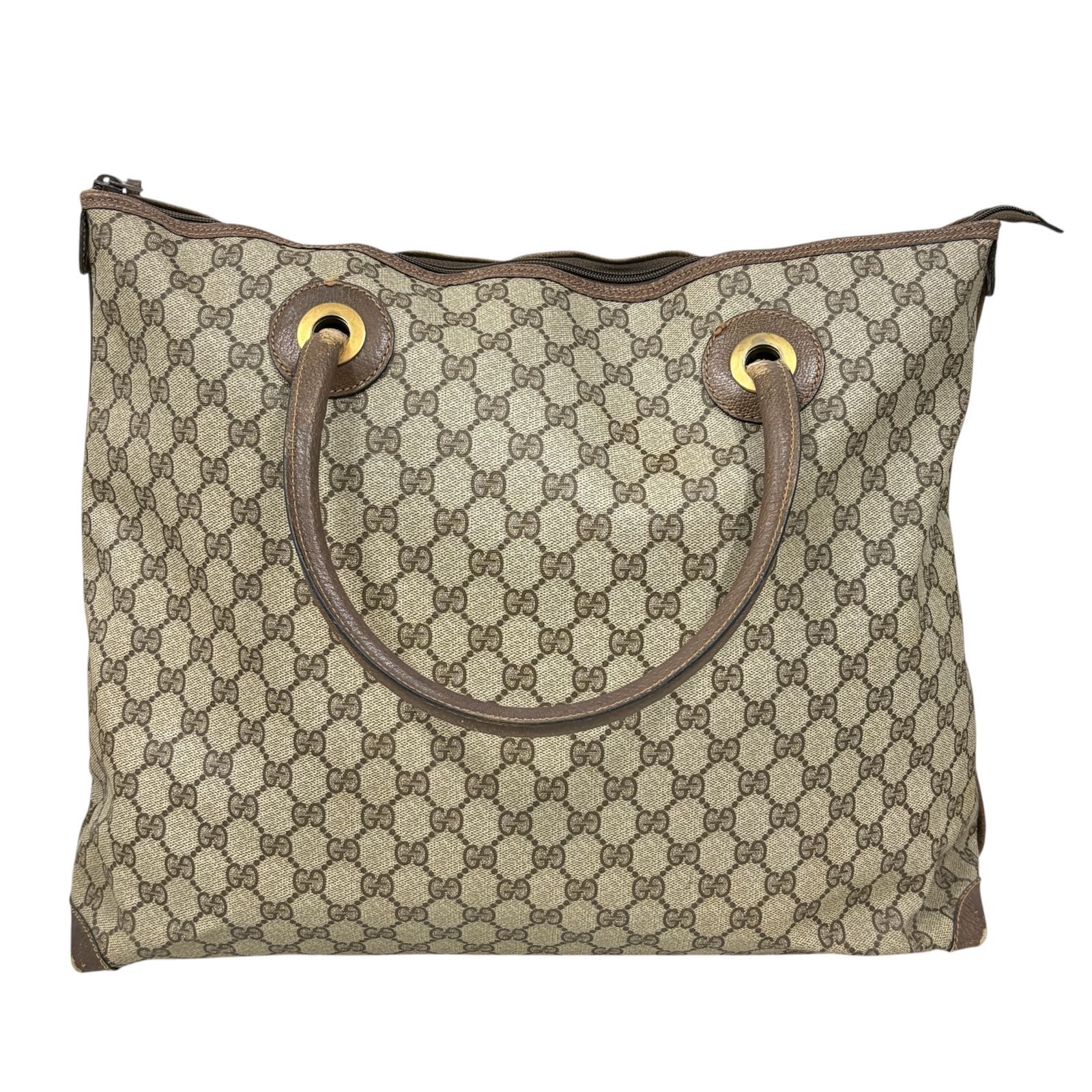 GUCCI / オールドグッチ】 GGスプリーム トートバッグ PVCレザー