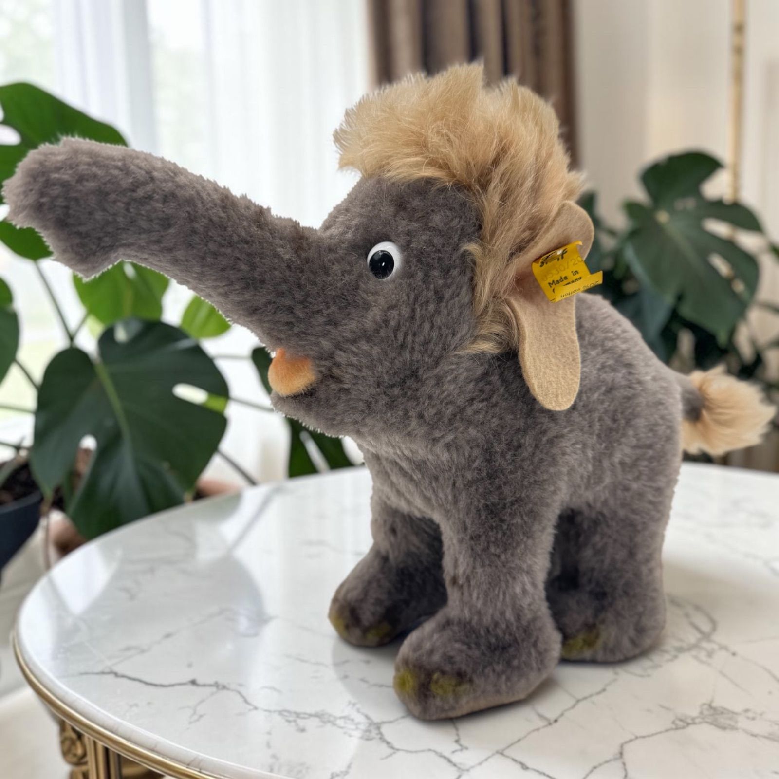 Steiff Baby Hathi ジャングルブックのゾウ1960年代ビンテージ 送料無料☆シュタイフ☆Elephant Baby Hathi 20cm☆ジャングル・ブック
