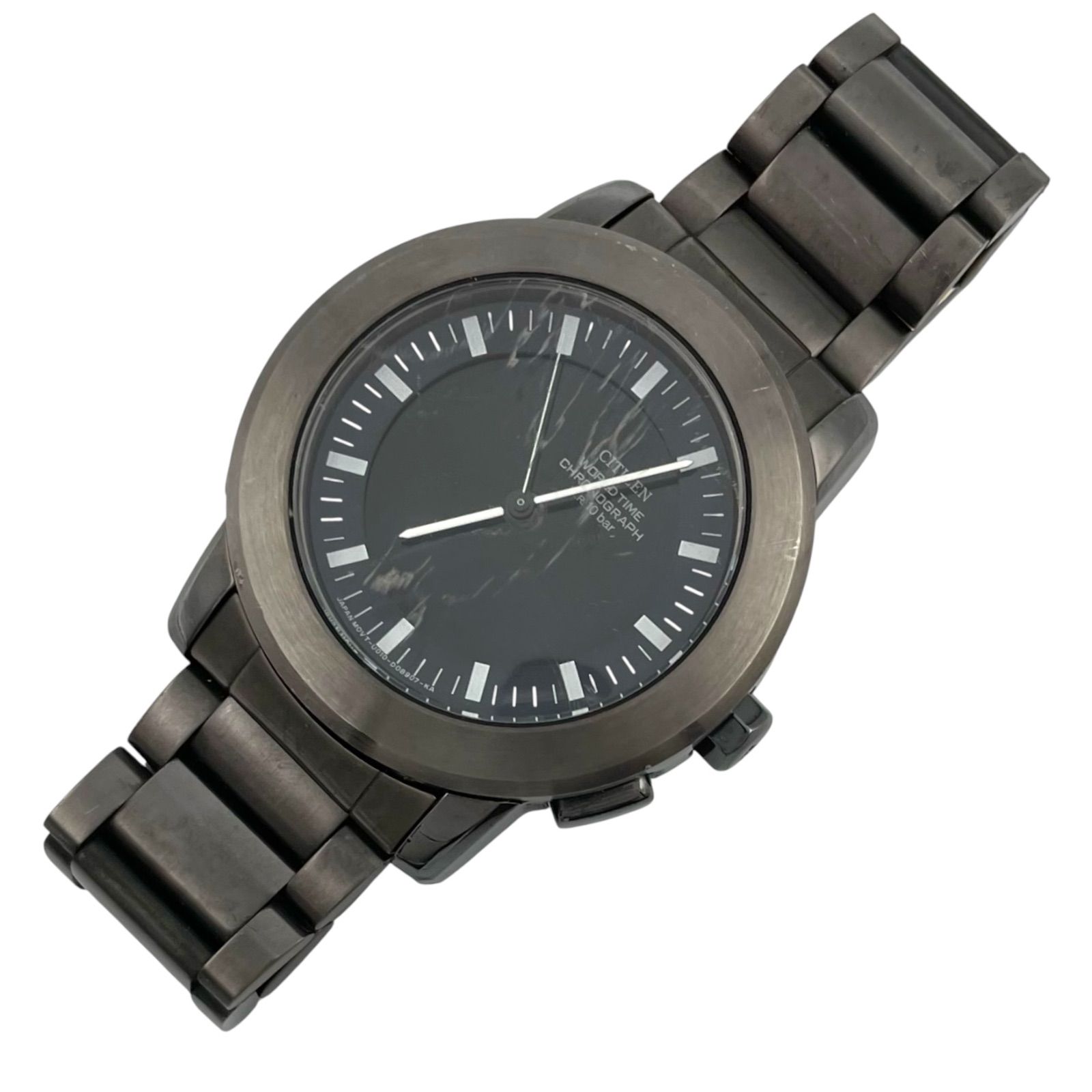 CITIZEN ALTERNA U010-S030692 アナデジ 稼働品 稼働/訳有 シチズン CITIZEN オルタナ 腕時計 クロノグラフ ALTERNA