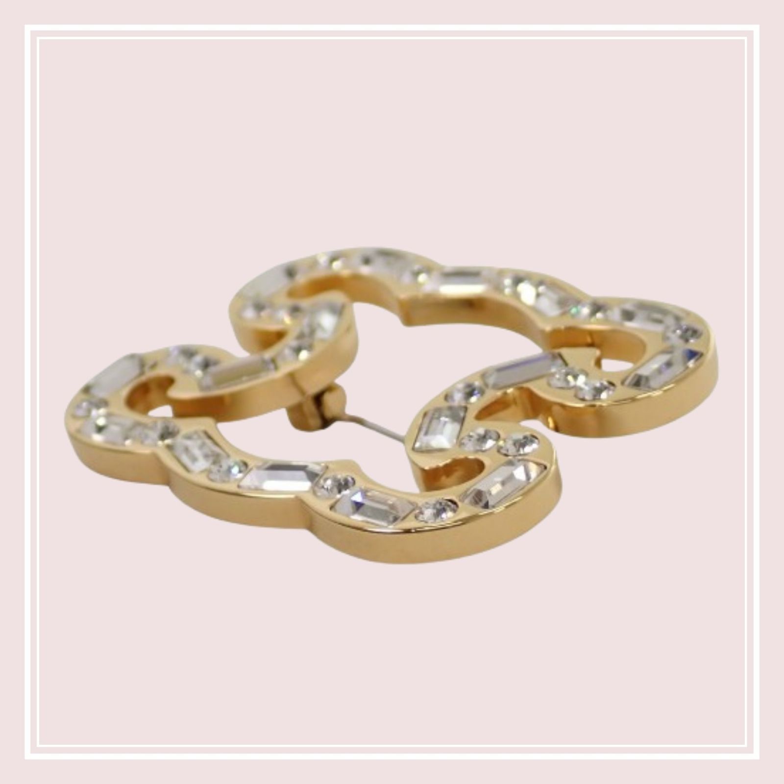 セリーヌ CELINE フレームスパークル 461FQ6SBS.35OR ブローチ