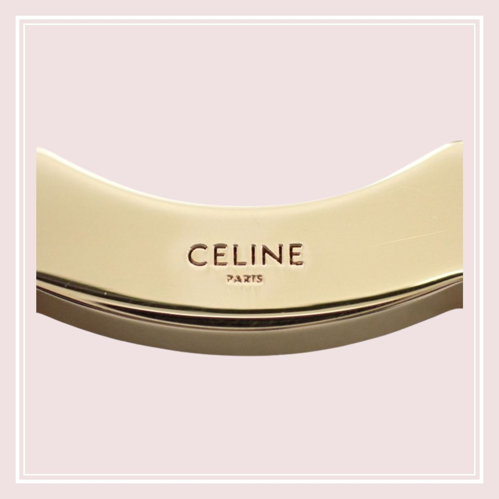 セリーヌ CELINE フレームスパークル 461FQ6SBS.35OR ブローチ