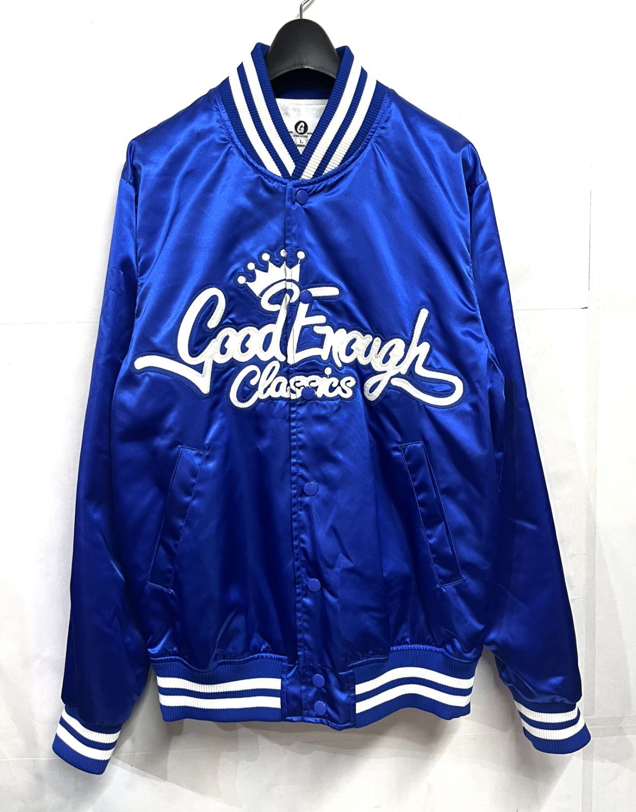 GOODENOUGH｜グッドイナフ SATIN DUGOUT JK サテン スタジャン - メルカリ