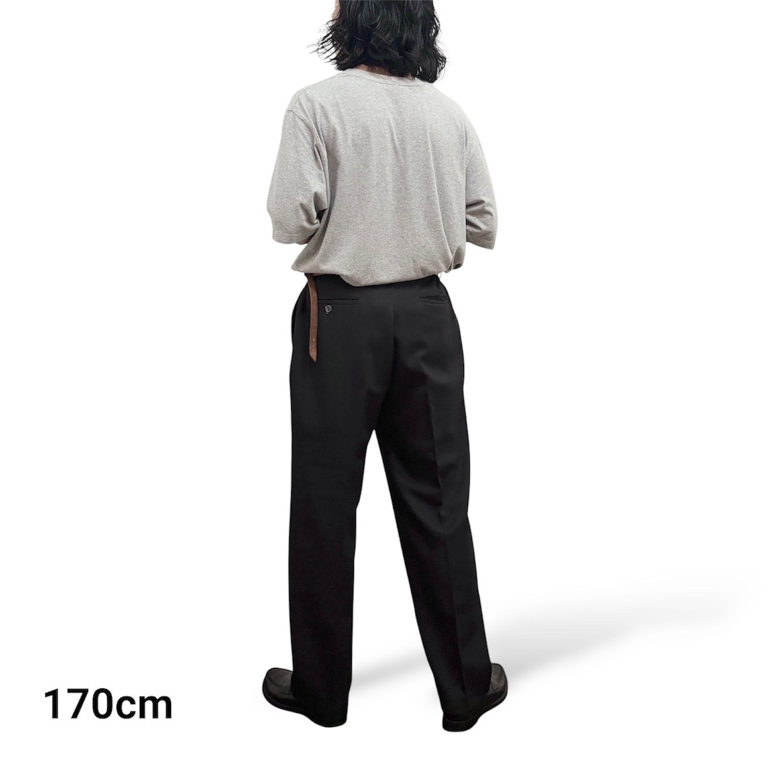 00s リーバイス アクション スラックス パンツ ブラック W36 L30