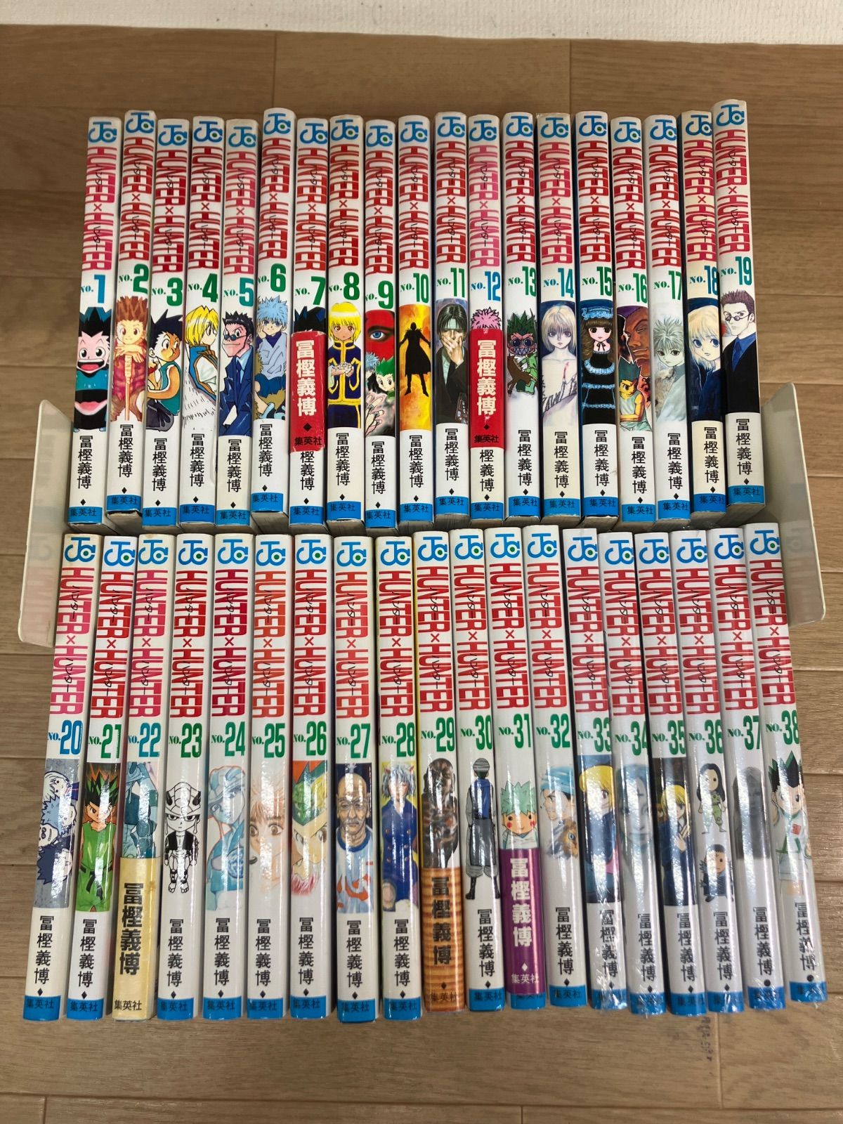 ☆①【未開封あり】ハンターハンター HUNTER×HUNTER 1~38巻 コミック