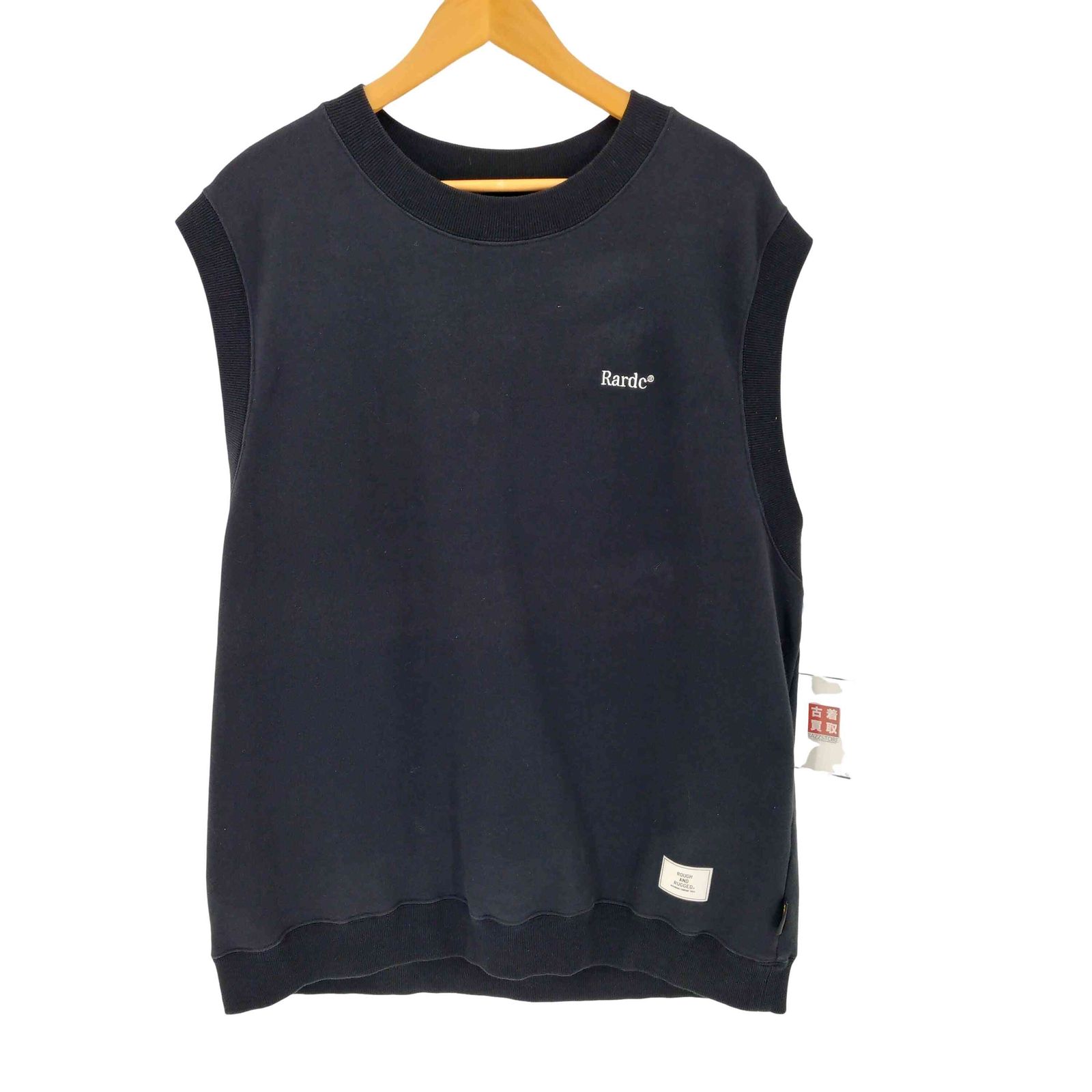 ラフアンドラゲッド ROUGH AND RUGGED champ vest スウェットベスト