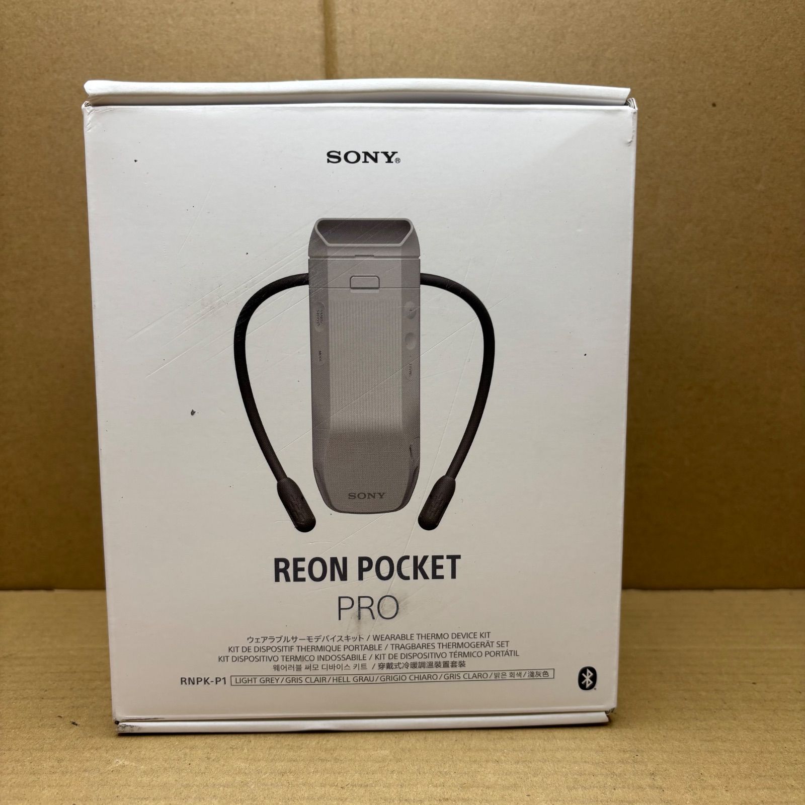 一度試したのみ ソニー(SONY) REON POCKET PRO RNPK-P1 ライトグレー