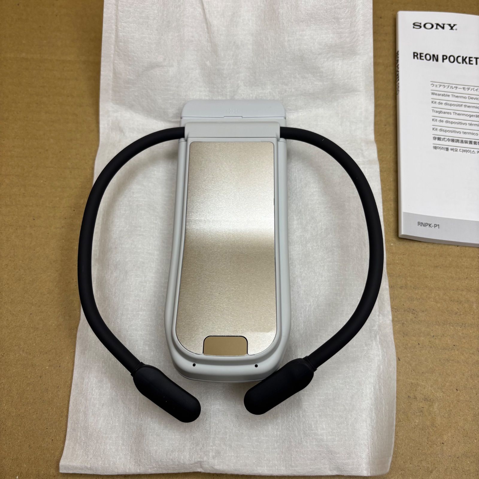 一度試したのみ ソニー(SONY) REON POCKET PRO RNPK-P1 ライトグレー