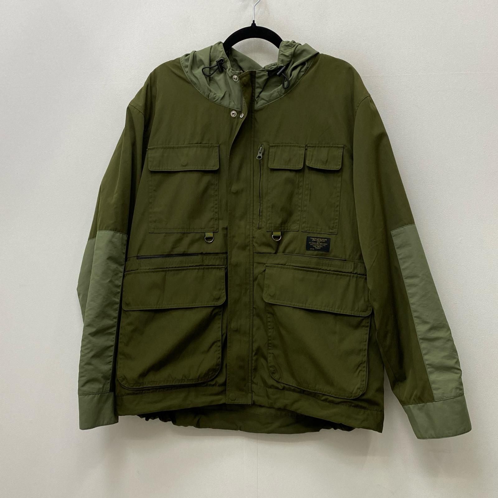 【加古川店】 中古 FTC | エフティーシー その他アウター HOODED CARGO JACKET FTC021SPJ02 カーキ サイズ：XL 【95】 加古川店】 中古 FTC | エフティーシー その他アウター HOODED CARGO