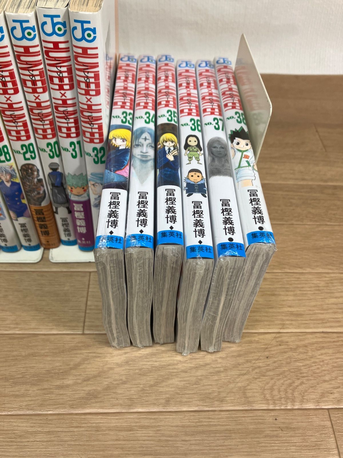 ☆①【未開封あり】ハンターハンター HUNTER×HUNTER 1~38巻 コミック
