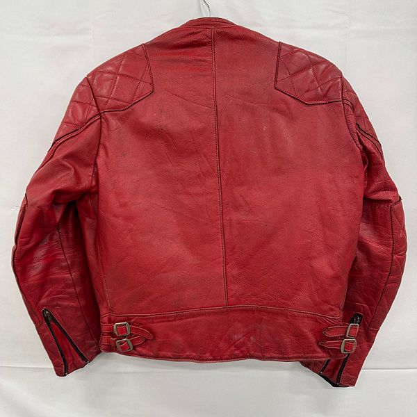 Lewis Leathers. 70s super phantom RED 44 - メルカリ