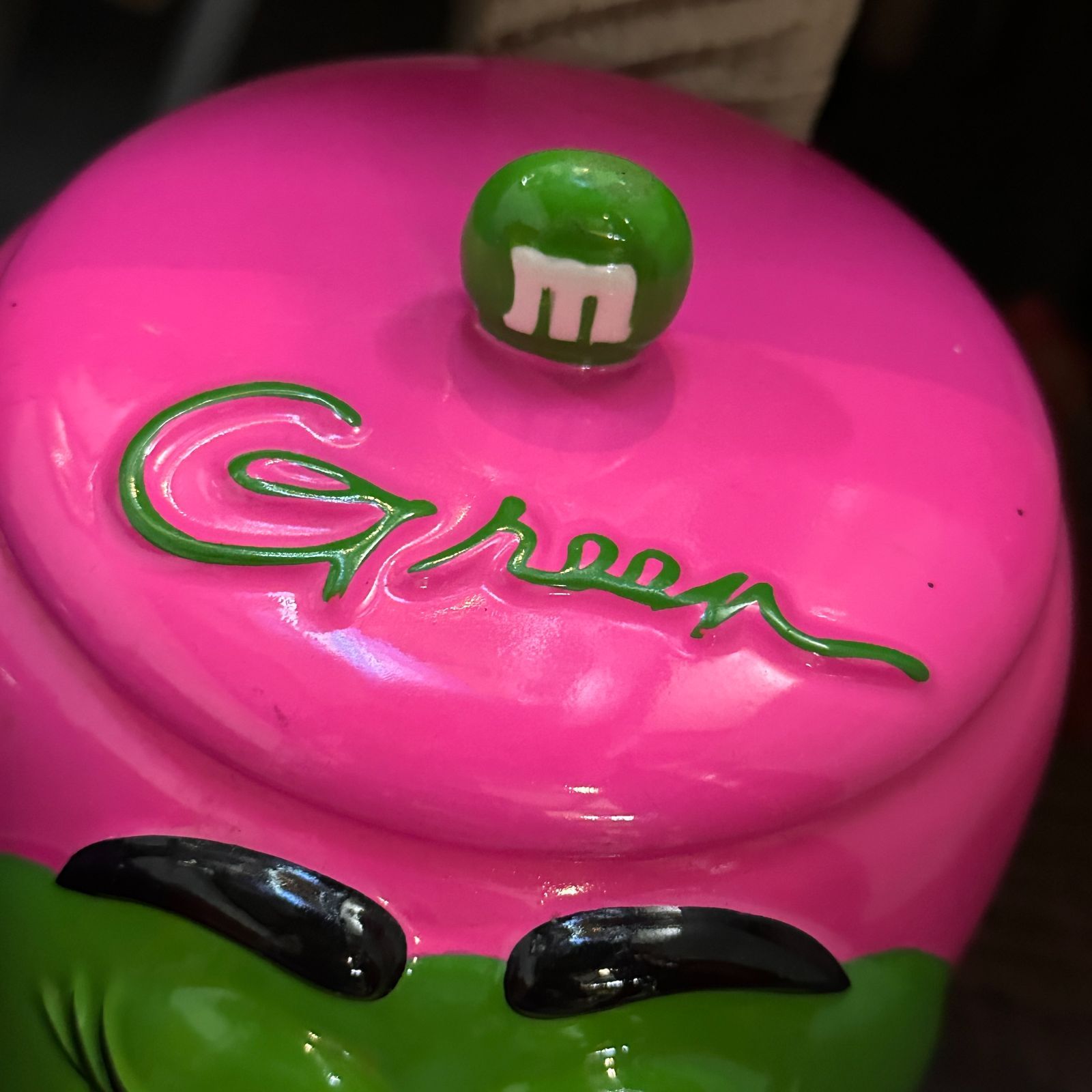 2003 Mars社公認 ギャラリー社製 m&m's 陶器製クッキージャー3点セット