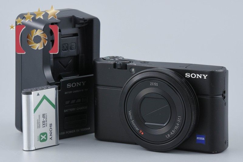 【中古】SONY ソニー Cyber-Shot DSC-RX100 ブラック デジタルスチルカメラ