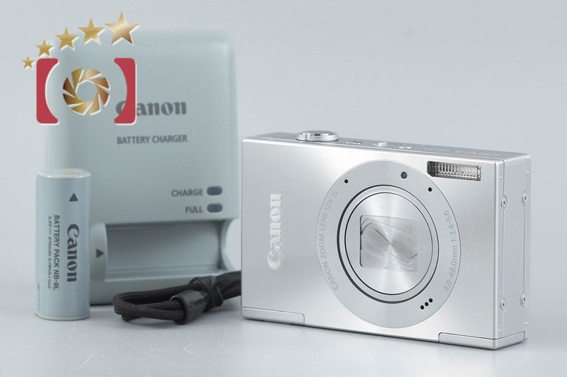 【中古】Canon キヤノン IXY 3 シルバー コンパクトデジタルカメラ