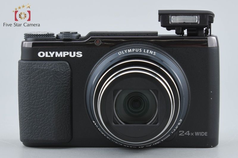 中古】OLYMPUS オリンパス STYLUS SH-60 ブラック コンパクトデジタル