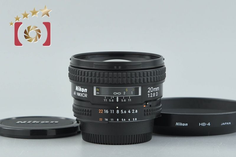 【中古】Nikon ニコン AF NIKKOR 20mm f/2.8 D