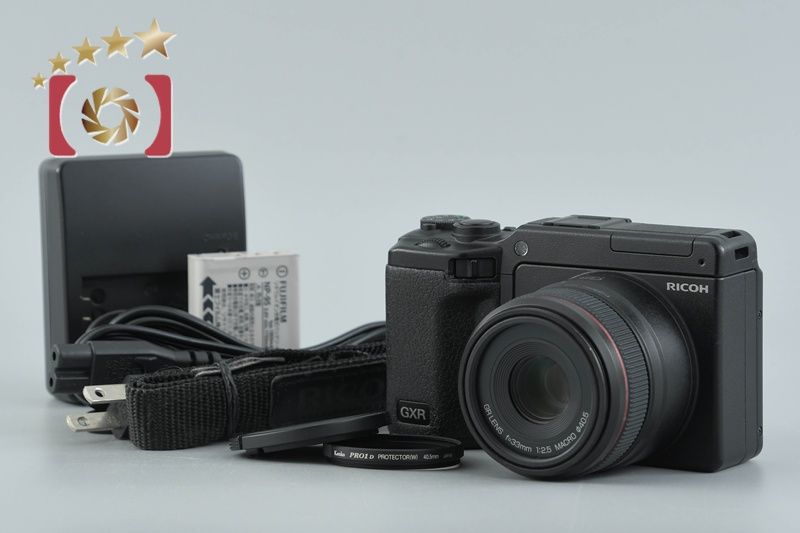 【中古】RICOH リコー GXR + A12 50mm f/2.5 MACRO シャッター回数僅少