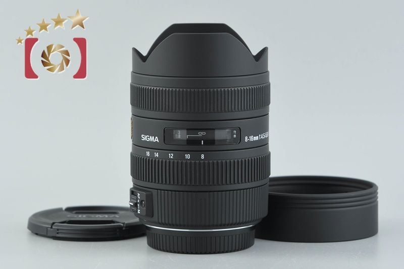【中古】SIGMA シグマ 8-16mm f/4.5-5.6 DC HSM シグマ SAマウント用