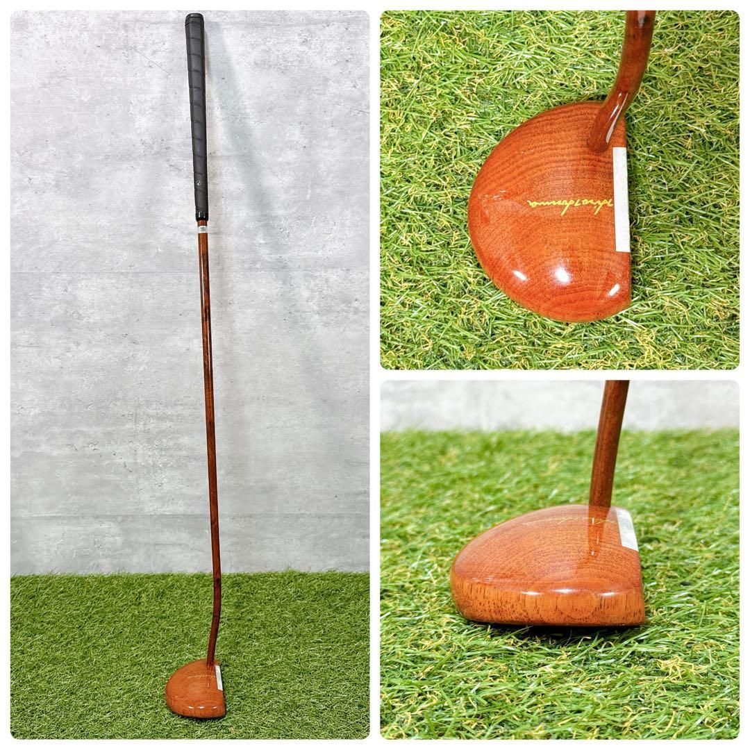 希少 HONMA 本間ゴルフ BIG LB-SINKER 最高級パーシモン パター 34.5 