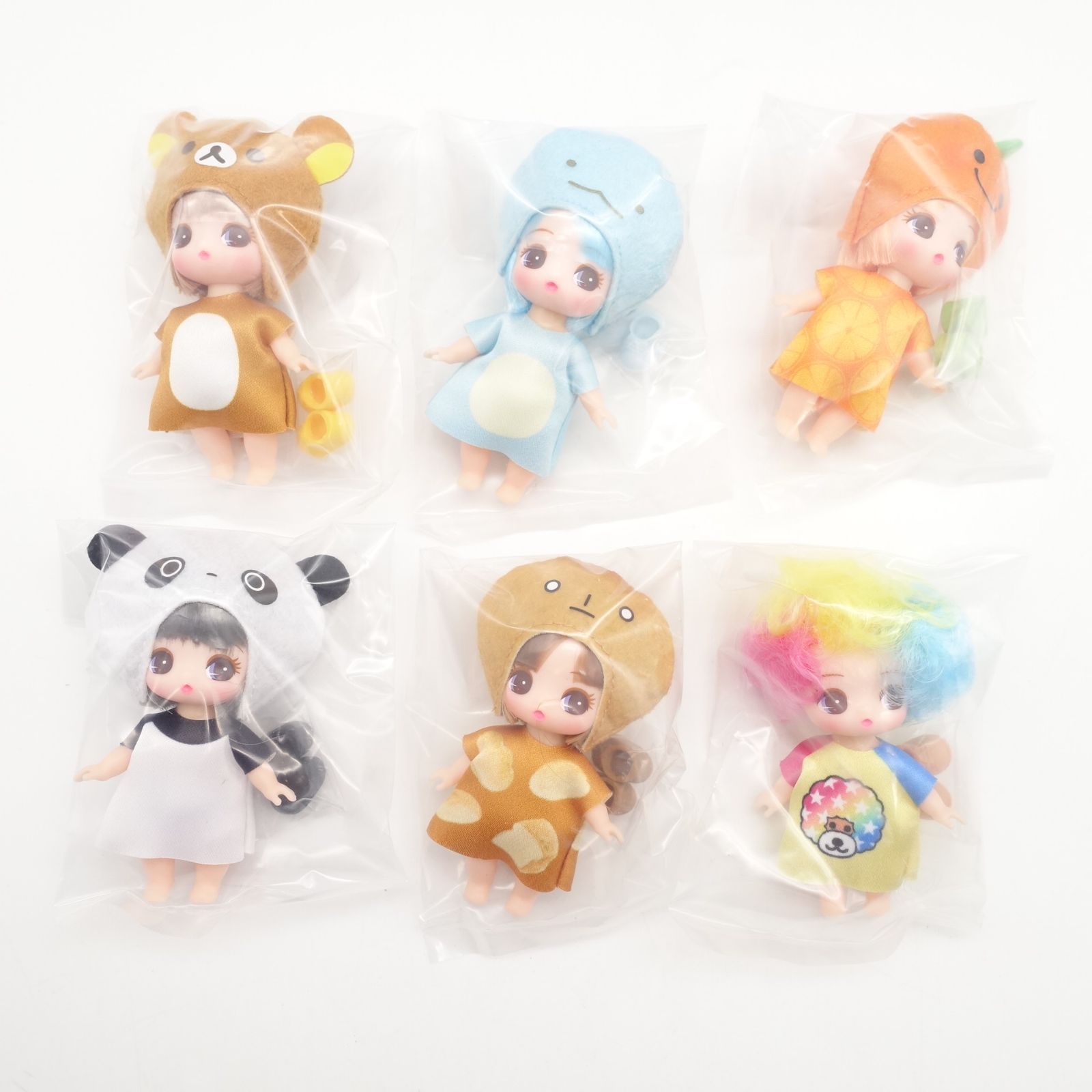 ぷちリカちゃん サンエックスユニバースコレクション DP-BOX 6種セット