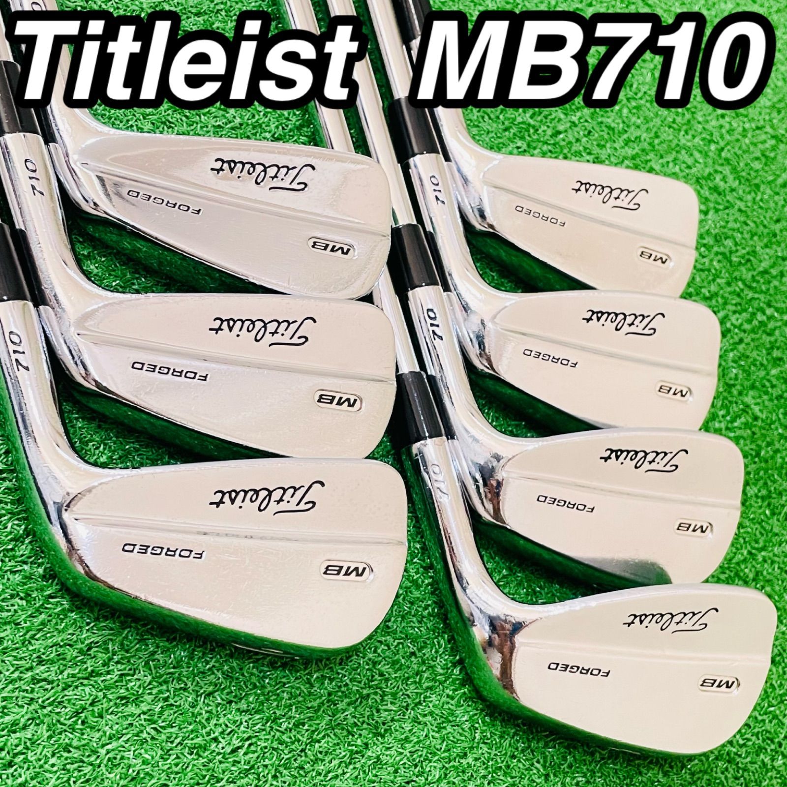 254 Titleist MB 710 タイトリスト メンズ 右利き アイアン7本セット