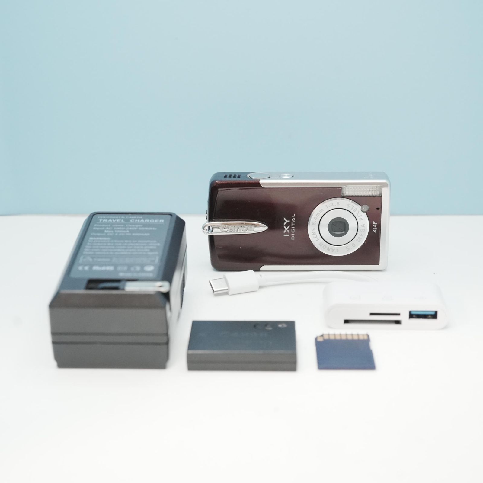 Canon IXY DIGITAL L2 デジカメ スマホ転送OK フルセット 美品 a6900