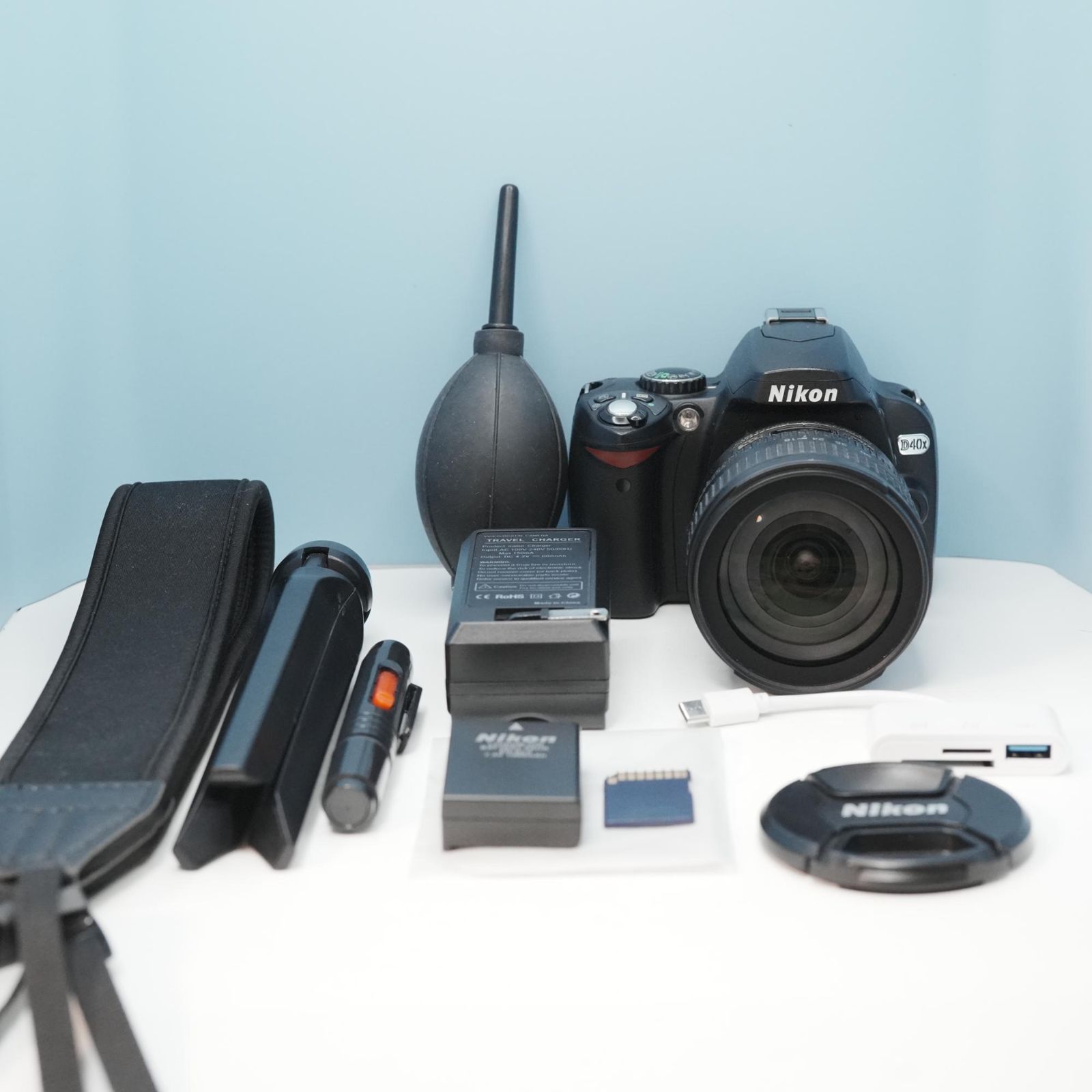 Nikon 　D40x　デジタル一眼レフ 充電器付き　オールドデジカメ Nikon D40x 一眼レフ スマホ転送OK フルセット 美品 a6904 - メルカリ