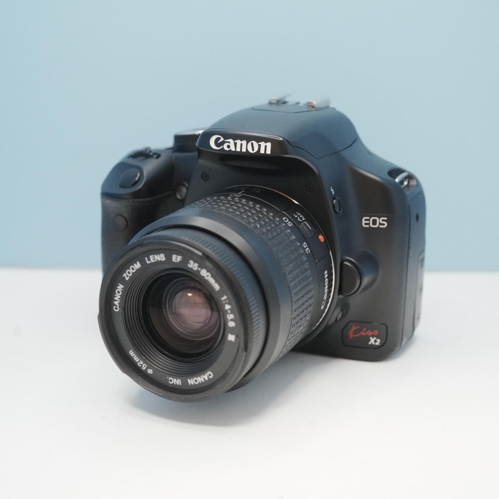 Canon EOS kiss X2 一眼レフ スマホ転送OK フルセット 美品 a6896