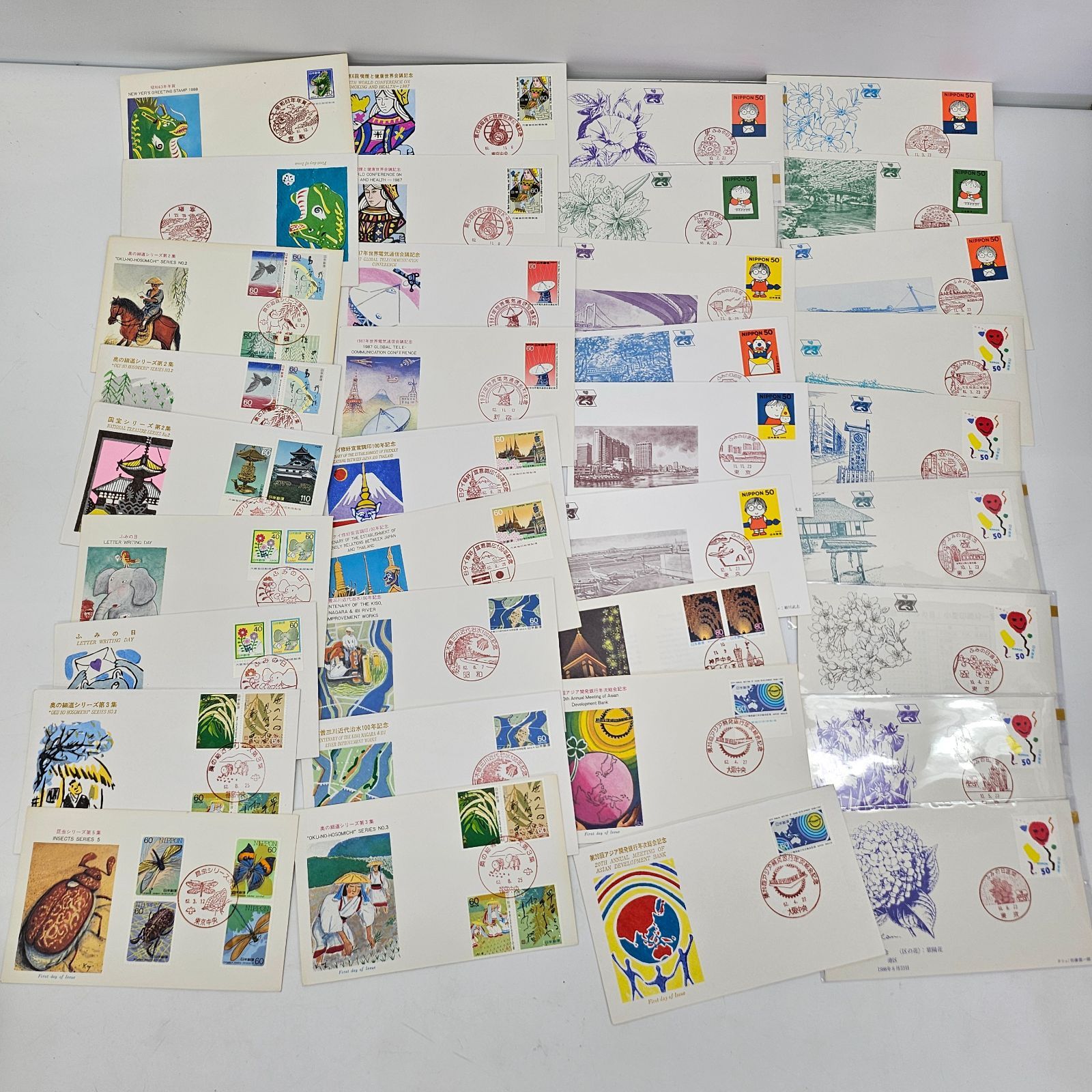 初日カバー FDC 記念ポストカード 封筒 300枚以上 まとめて 大量