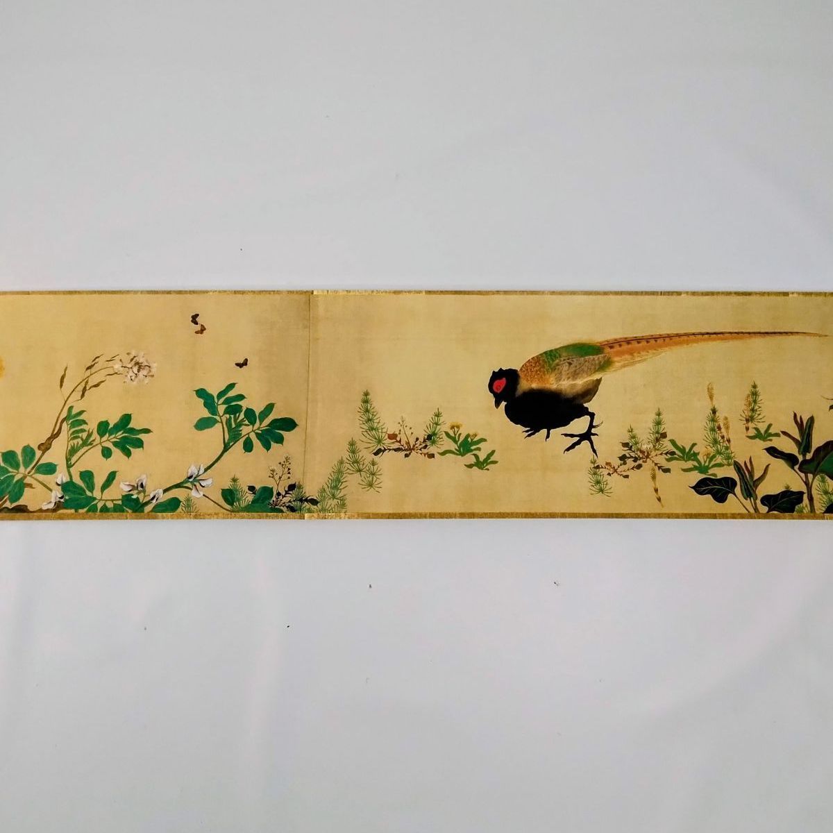 酒井抱一 四季花鳥図巻 上下巻 2巻セット 春夏 秋冬 東京国立博物館