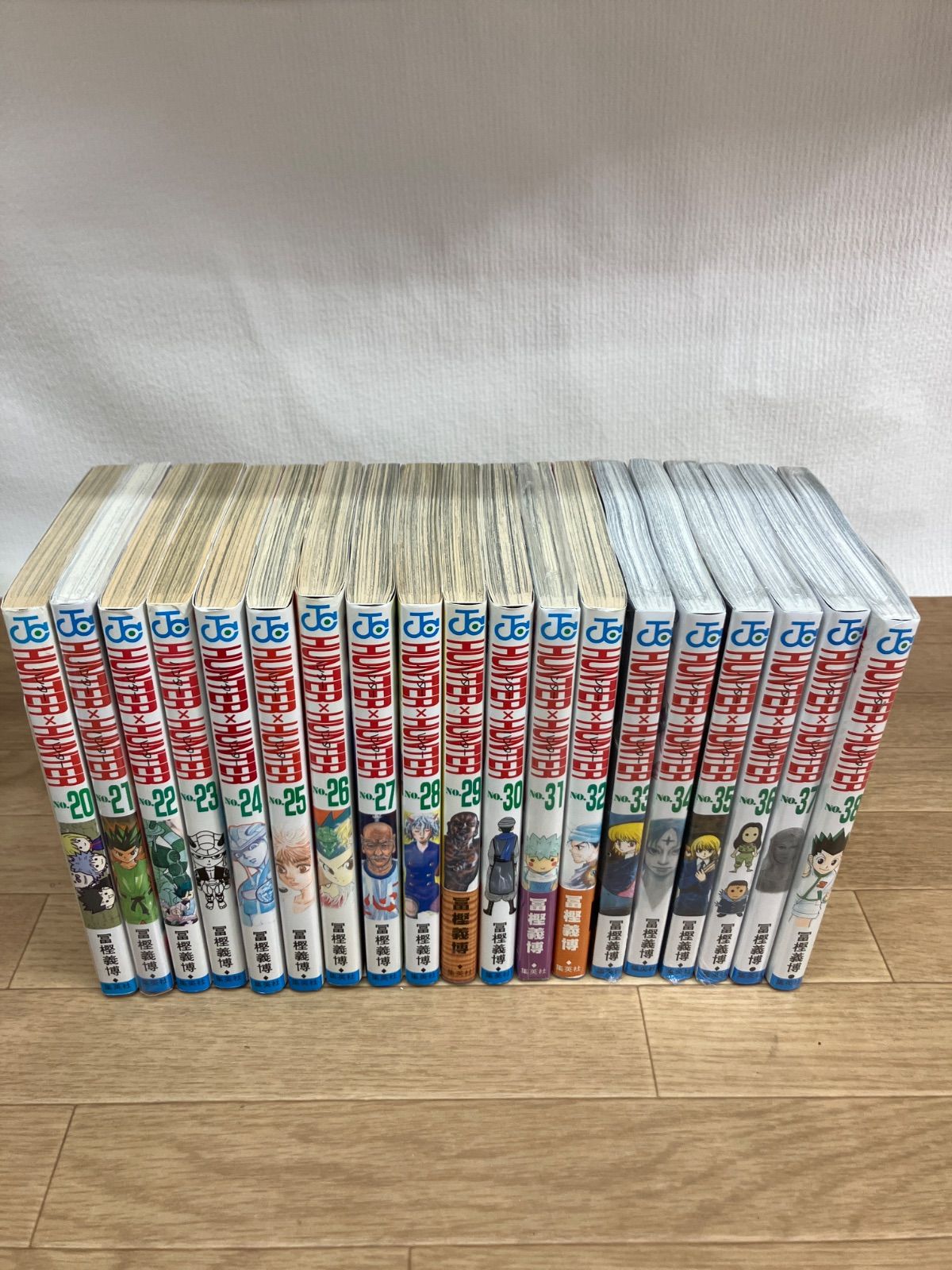 ☆②【未開封あり】ハンターハンター HUNTER×HUNTER 1~38巻 コミック