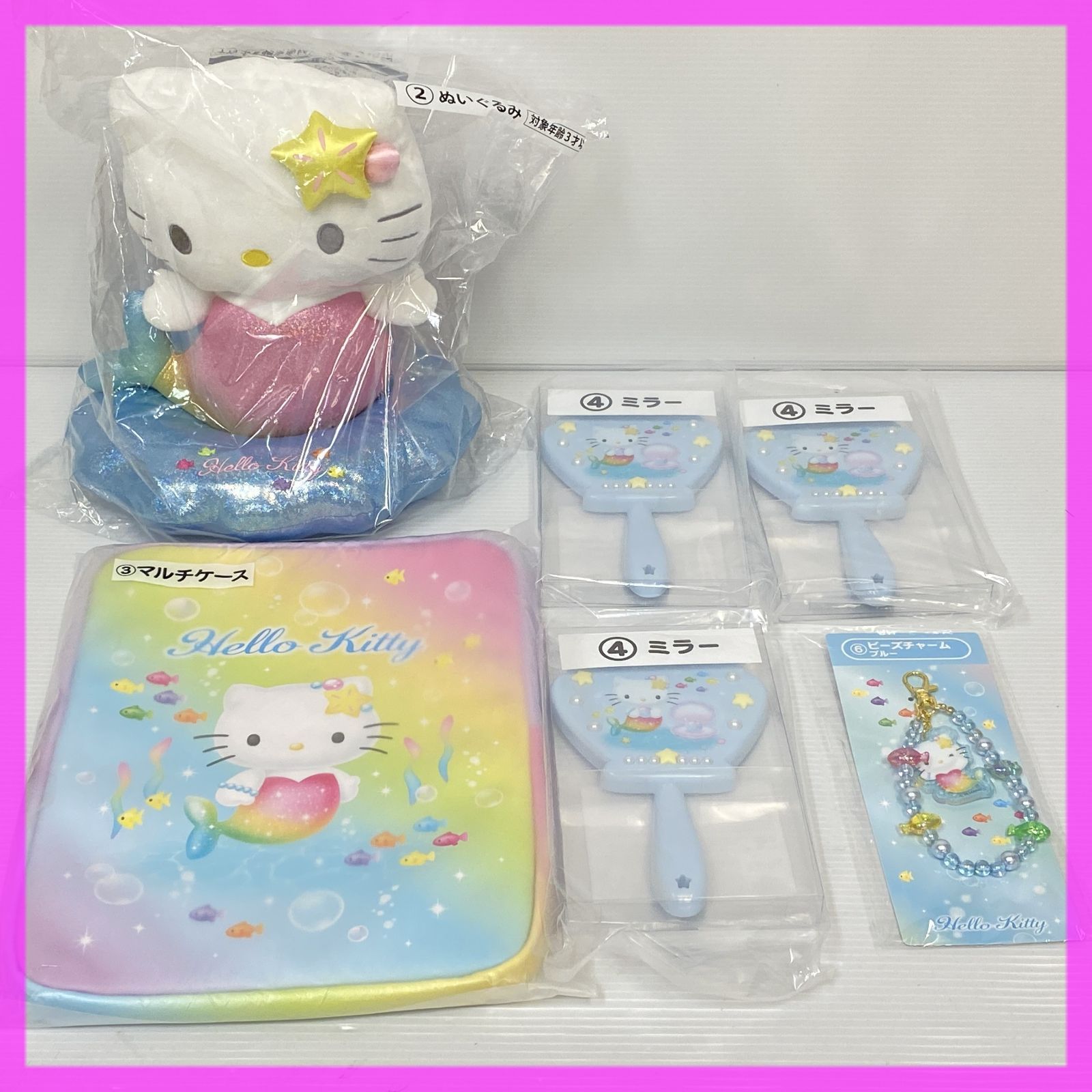 △100 サンリオ 当たりくじ 6点セット まとめ 未使用品 smstoy097484