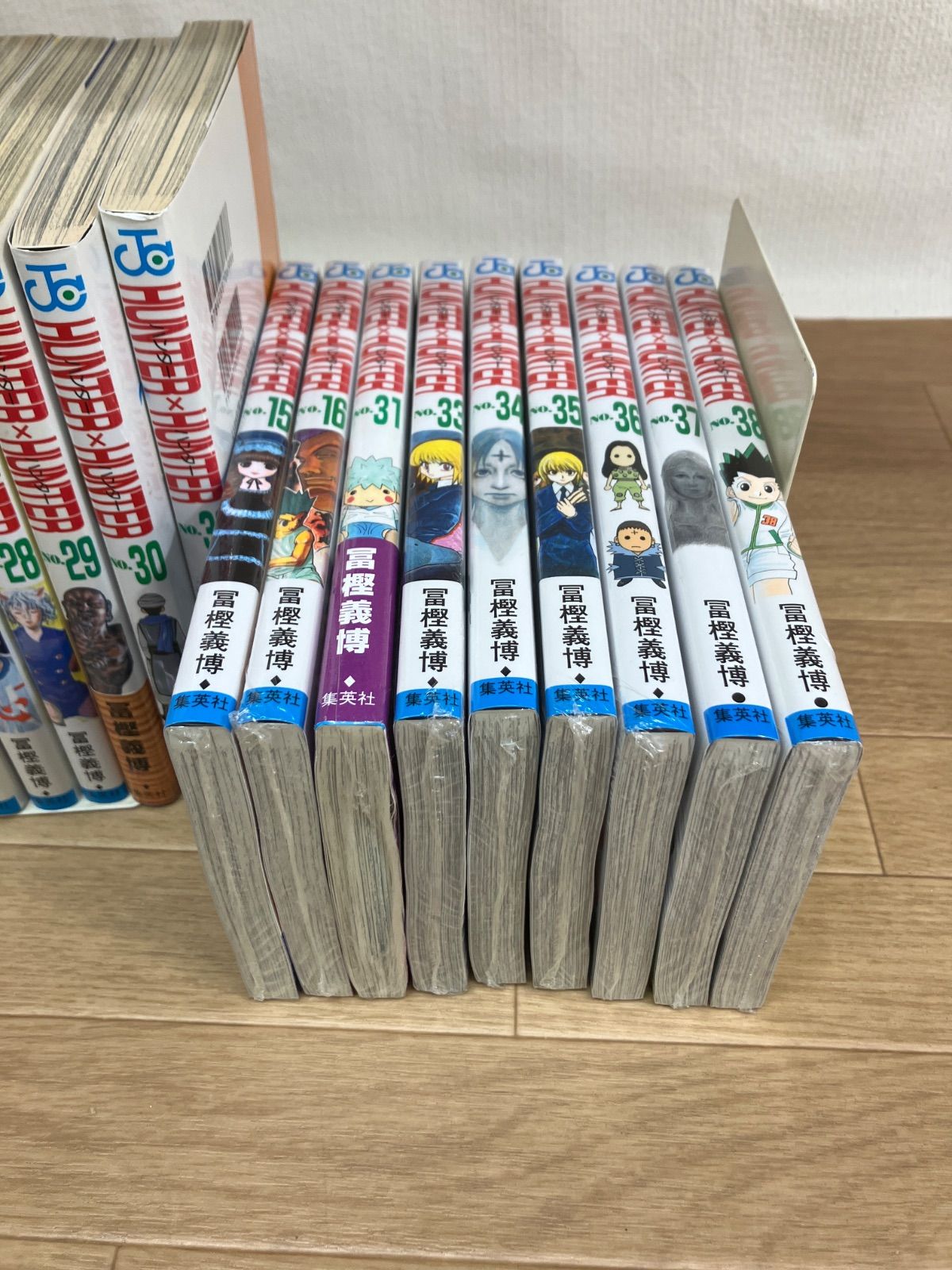 ☆②【未開封あり】ハンターハンター HUNTER×HUNTER 1~38巻 コミック
