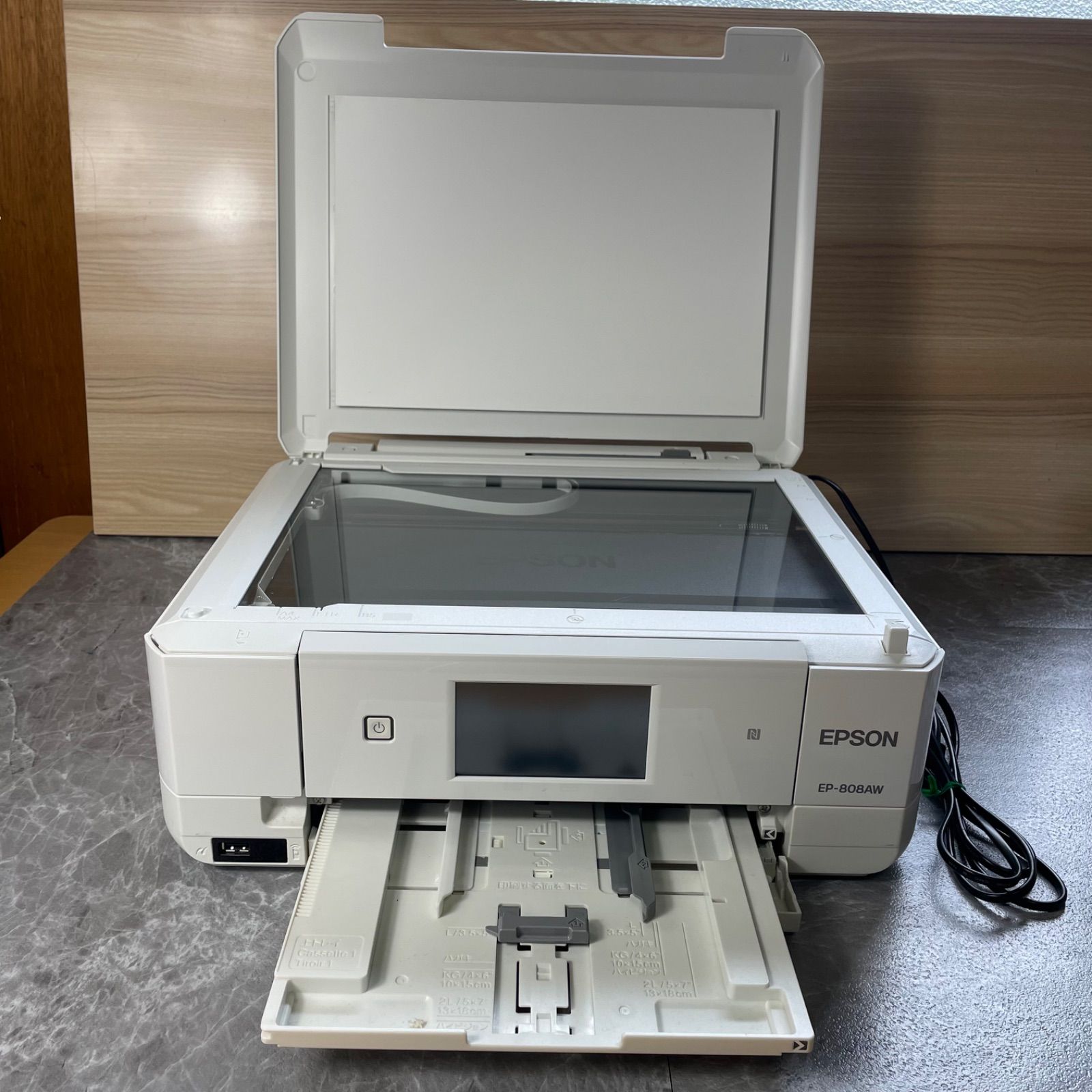 EPSON エプソン EP-808AW カラリオ インクジェットプリンター - メルカリ