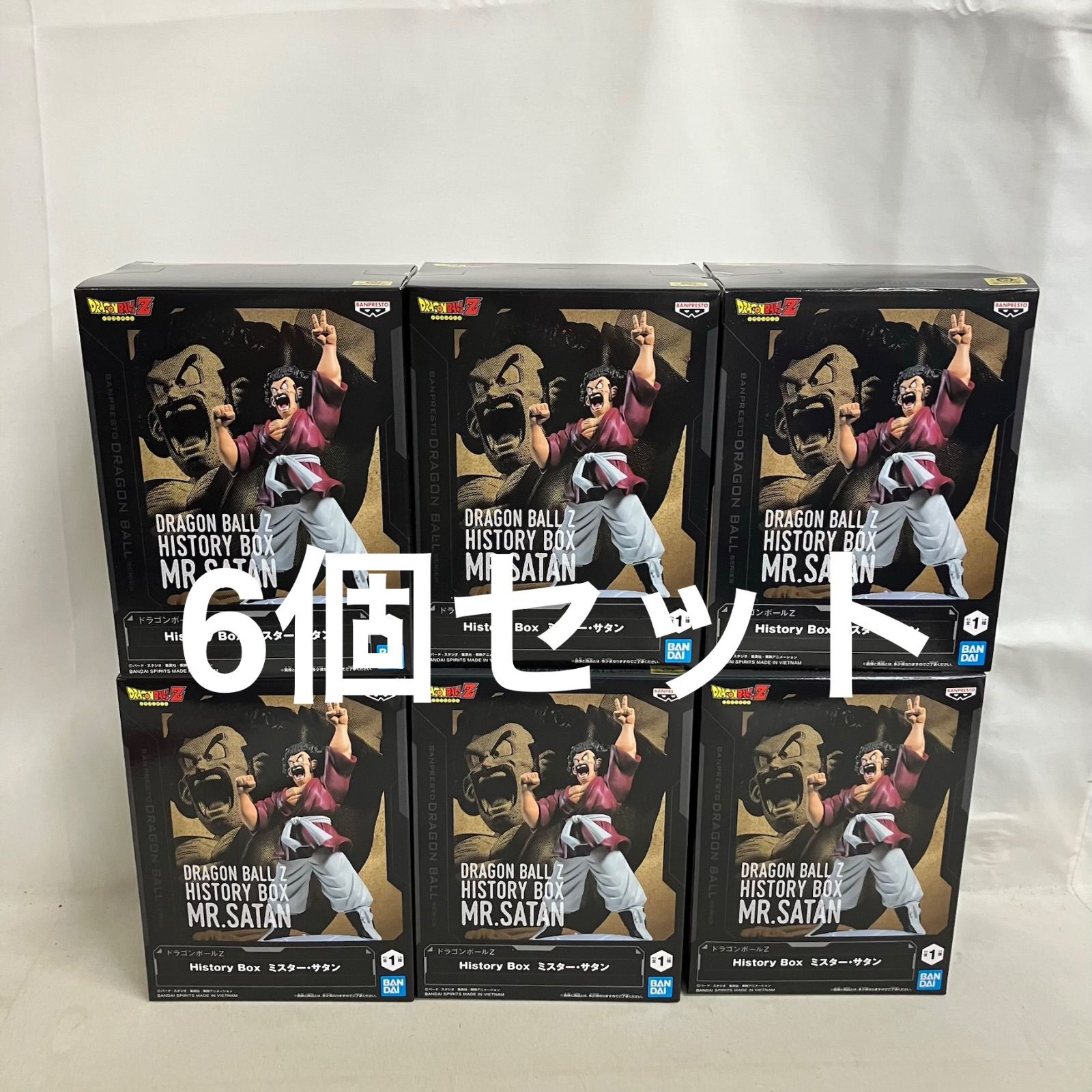 未開封 ドラゴンボールZ History Box ミスター・サタン フィギュア 6個
