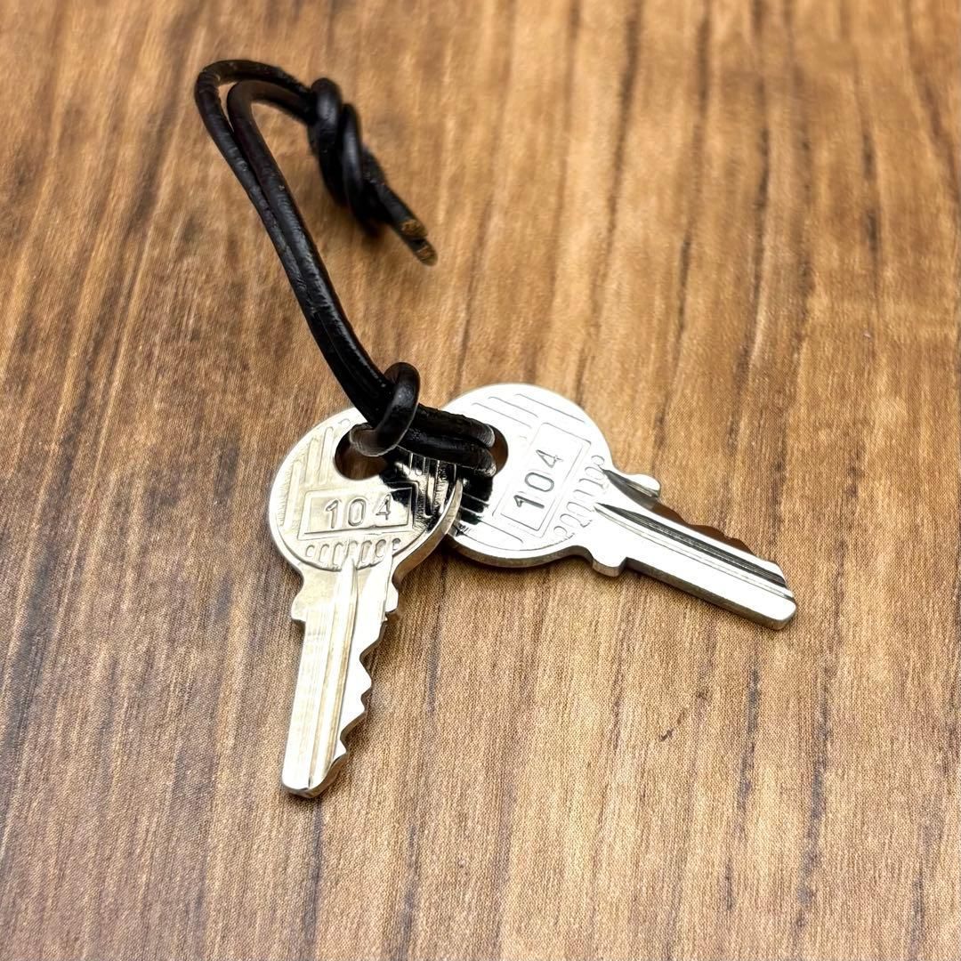 HERMES エルメス カデナ パドロック 南京錠シ ルバー 104 鍵2本付き ⛄極美品⛄エルメス カデナ パドロック南京錠 鍵 no.104 シルバー#322
