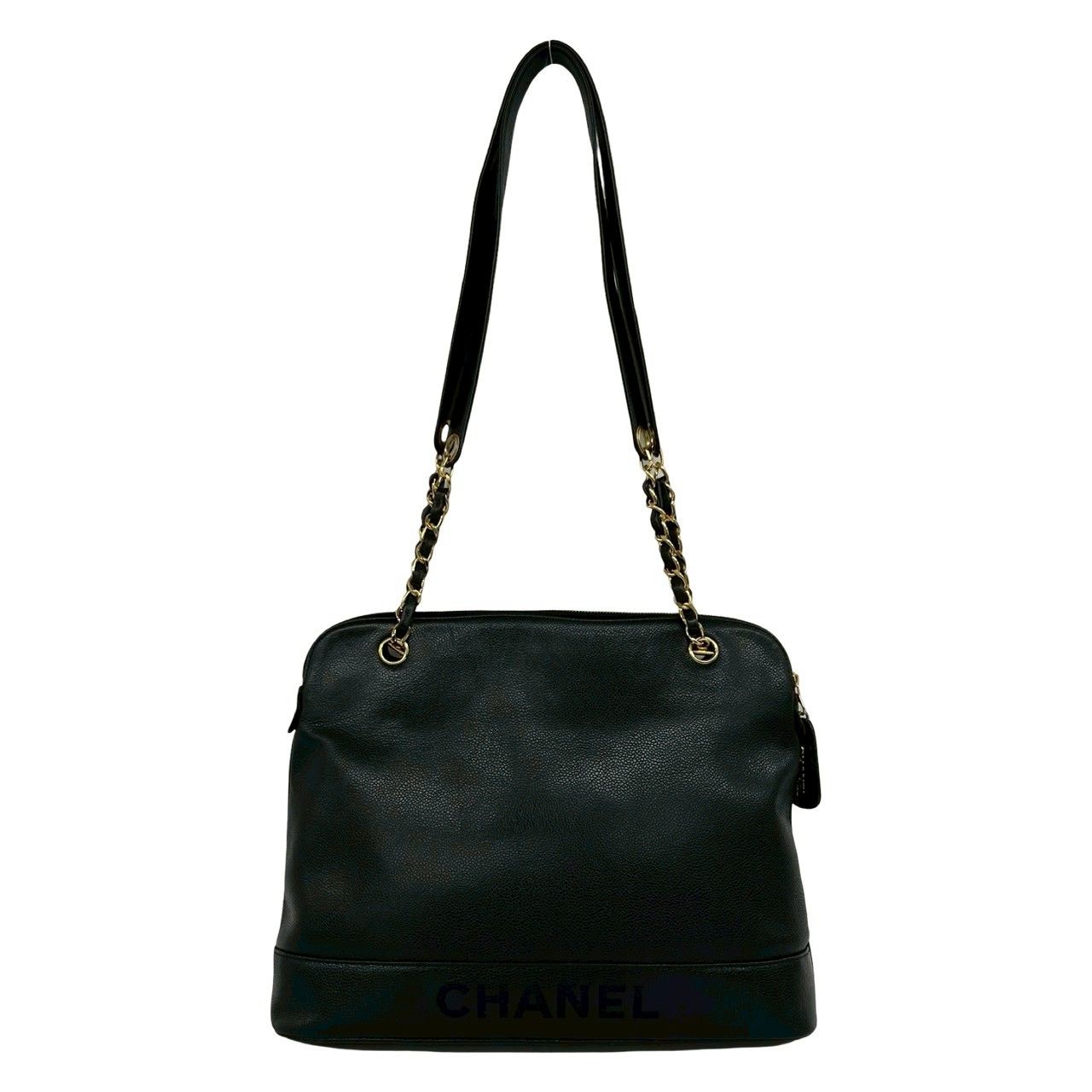 極 美品 カード シール有 4番台 CHANEL シャネル ヴィンテージ ロゴ