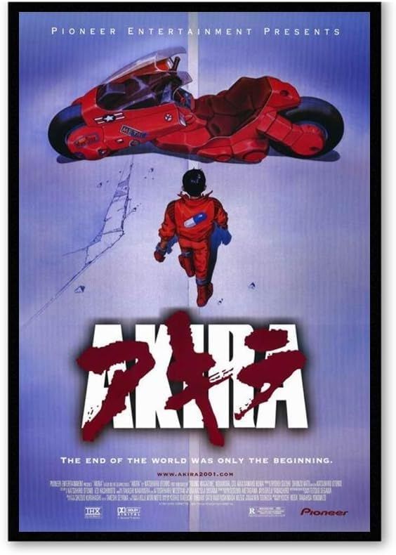 フレーム付-黒-】映画ポスター アキラ AKIRA A3サイズ US版 mi1 - メルカリ