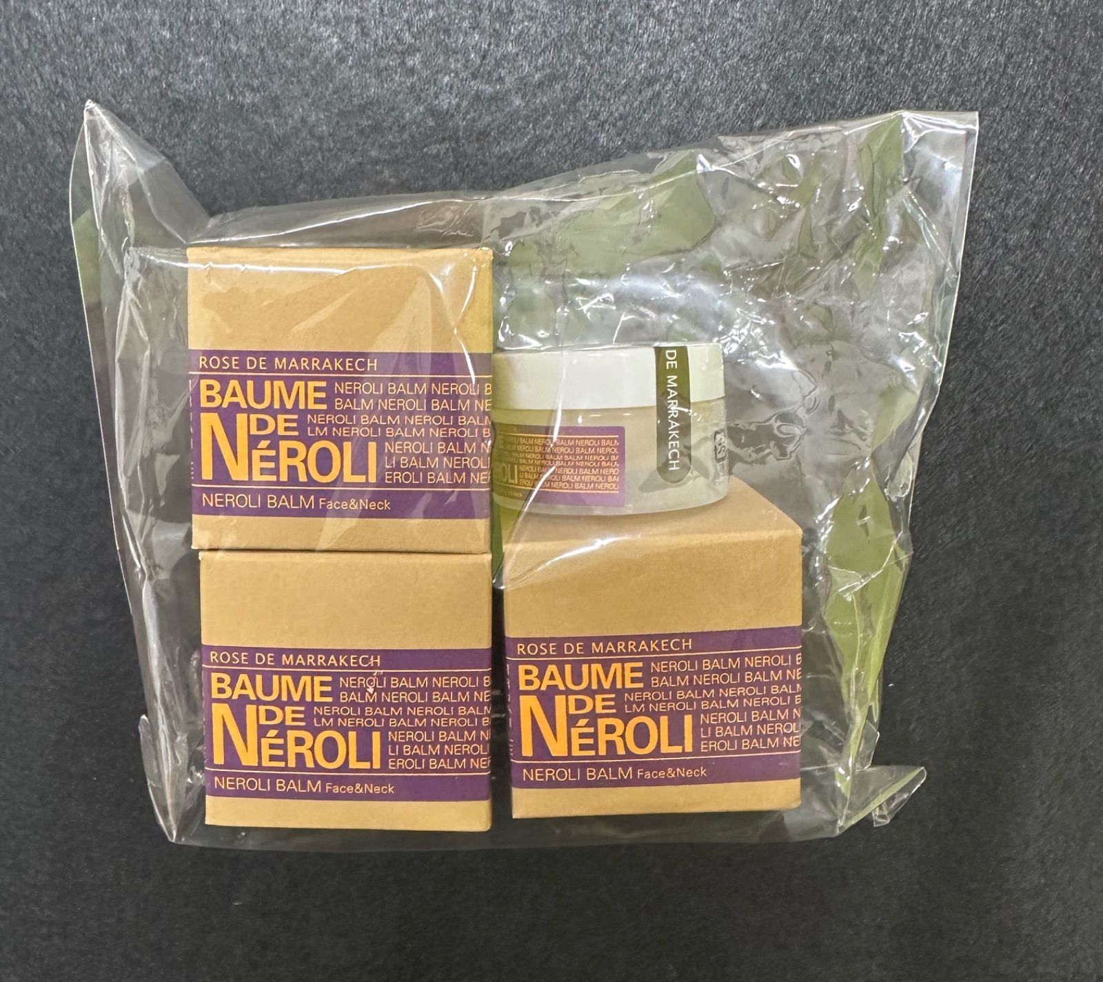 ROSE DE MARRAKECH BAUME DE NÉROLI ネロリバーム 3個＋テスター付き 7,699円
