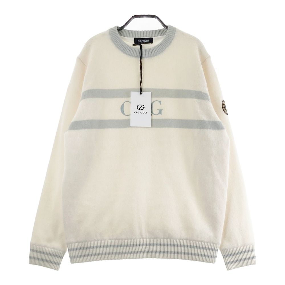 サイズ：3 CPG GOLF シーピージーゴルフ 1308-25243 ニット セーター ホワイト系 [240101676218] ゴルフウェア レディース ストスト