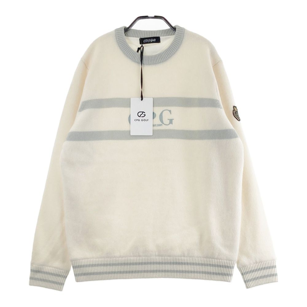 サイズ：3 CPG GOLF シーピージーゴルフ 1308-25243 ニット セーター ホワイト系 [240101676219] ゴルフウェア レディース ストスト